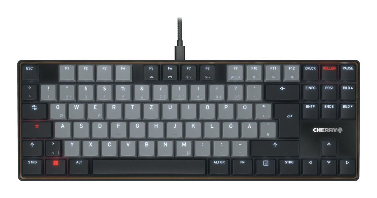 CHERRY KC 500 MX LP TKL KEYBOARD CORDED MECHANICAL