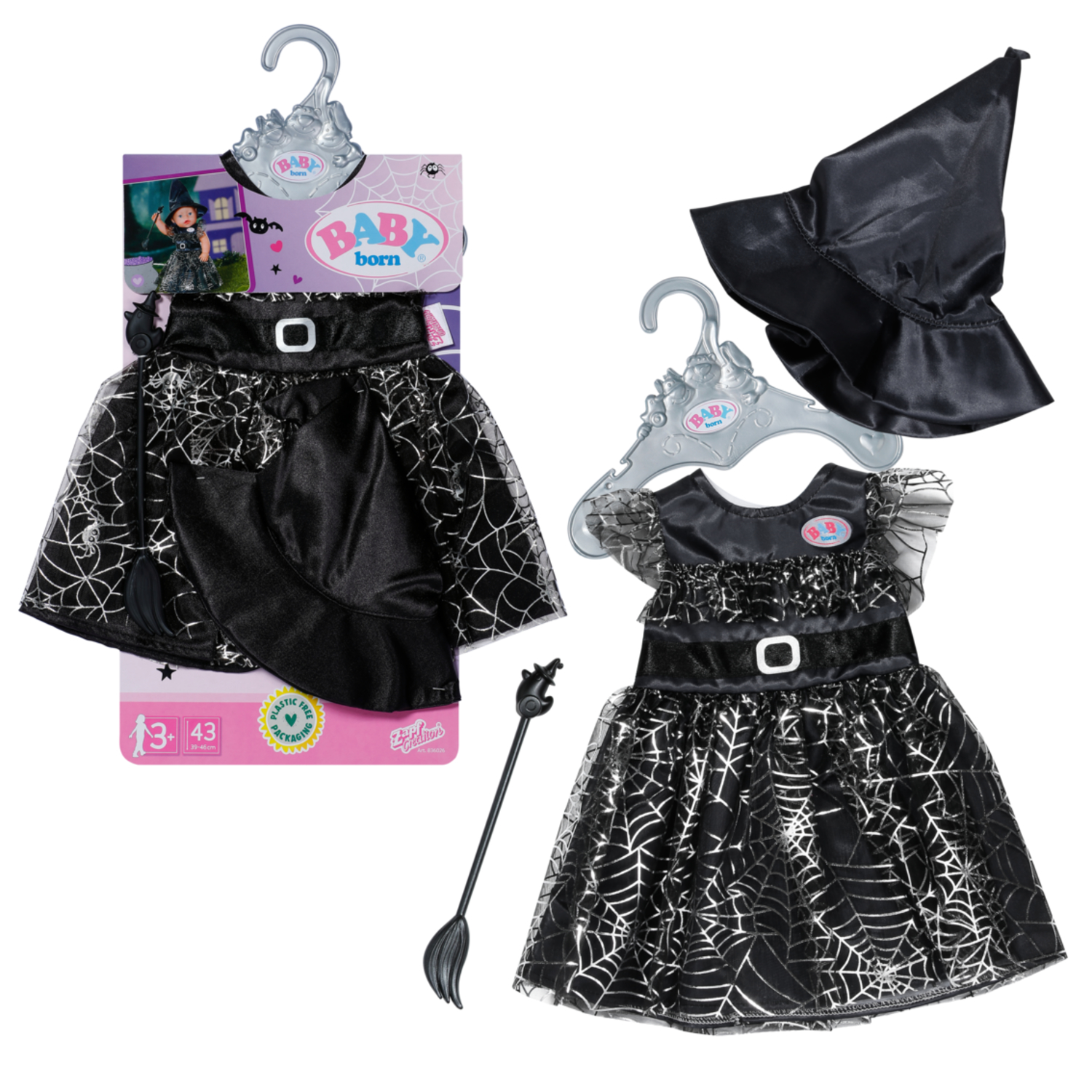 BABY born® Hexenkleid 43cm, Puppenzubehör