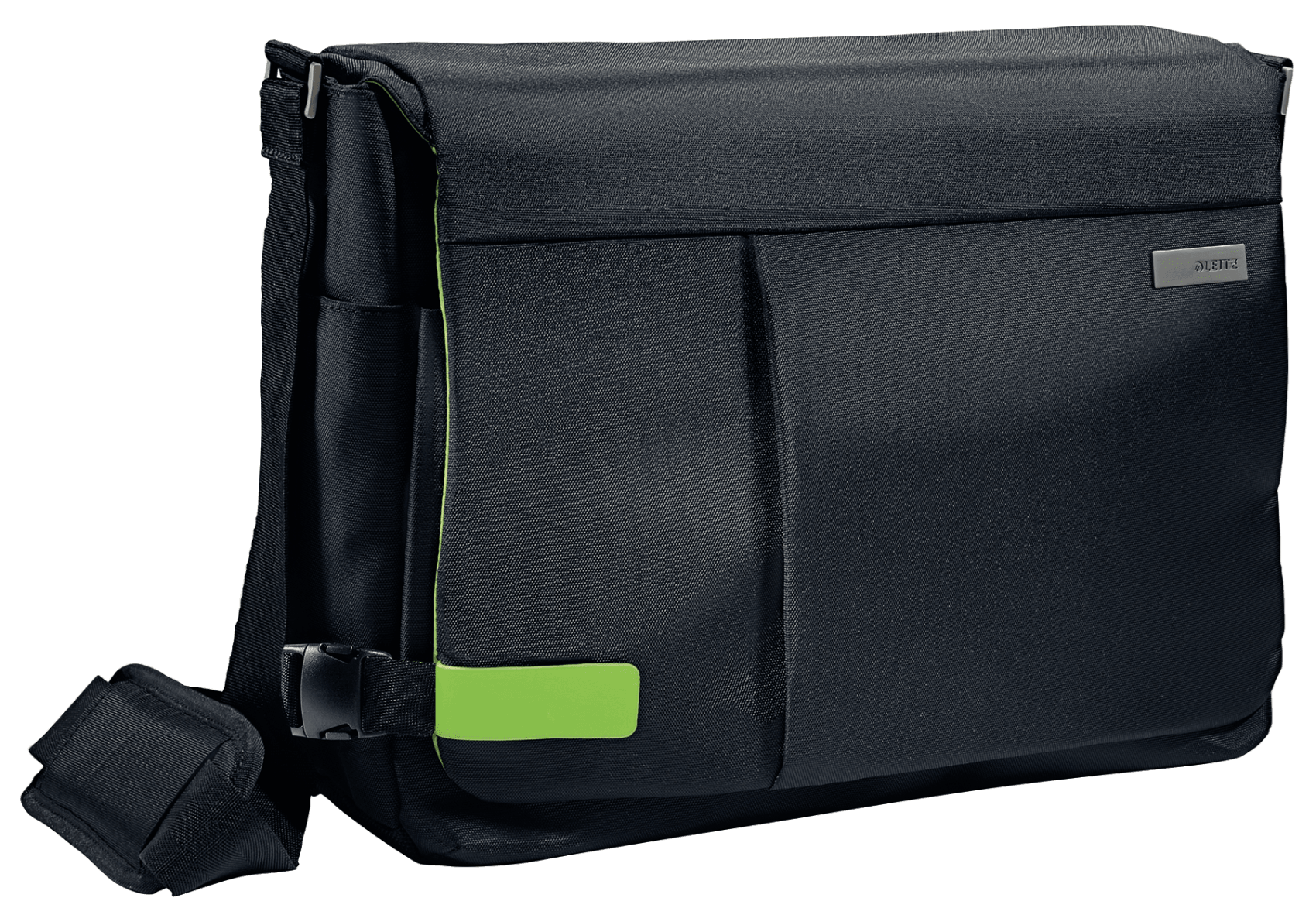 LEITZ Laptoptasche Complete 15,6 Zoll Messenger Smart Traveller Kunstfaser schwarz 60190095 bis 39,6 cm (15,6 Zoll)