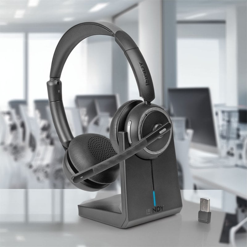 L118 Kabelloses Büro-Headset mit Ladestation (20450)