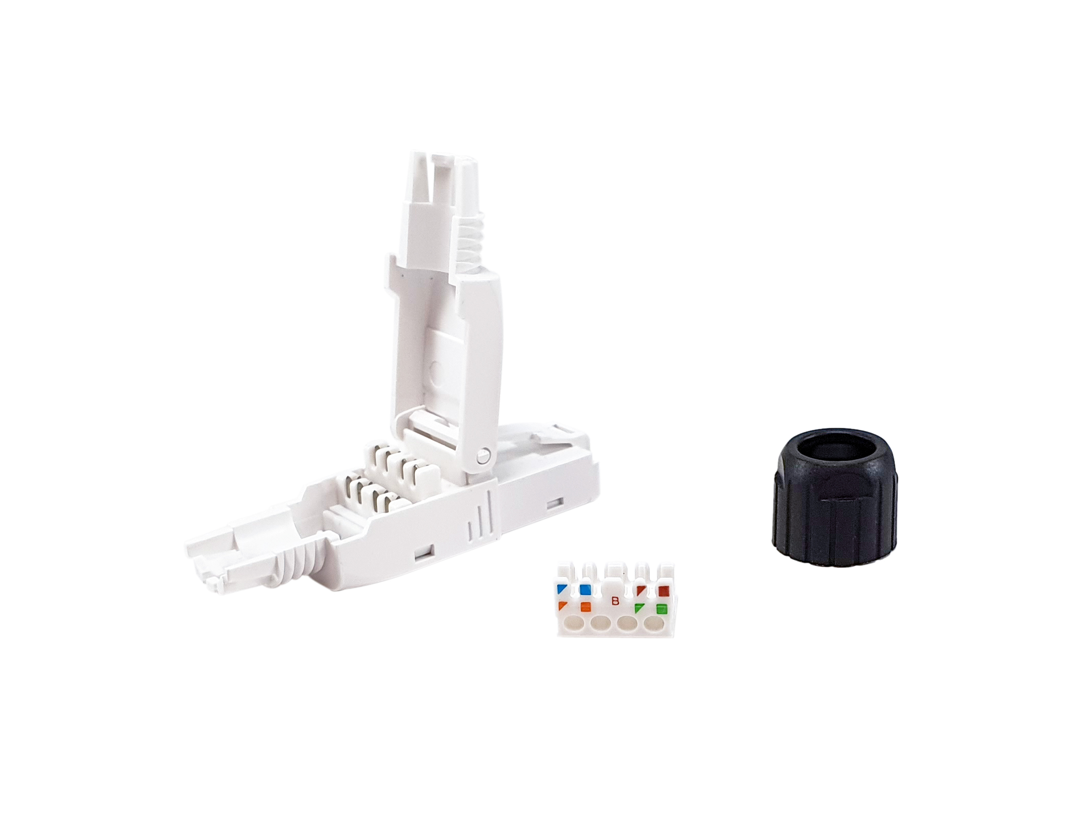 Equip Stecker Cat6 ungeschirmt RJ45 wzf. 5Stk weiß