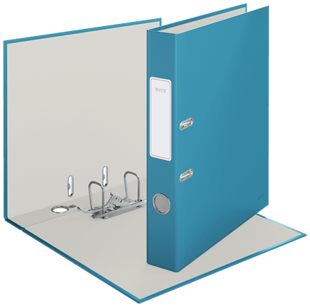 LEITZ Cosy Soft-Touch Ordner sanftes blau Karton 5,2 cm DIN A4, 1 St.