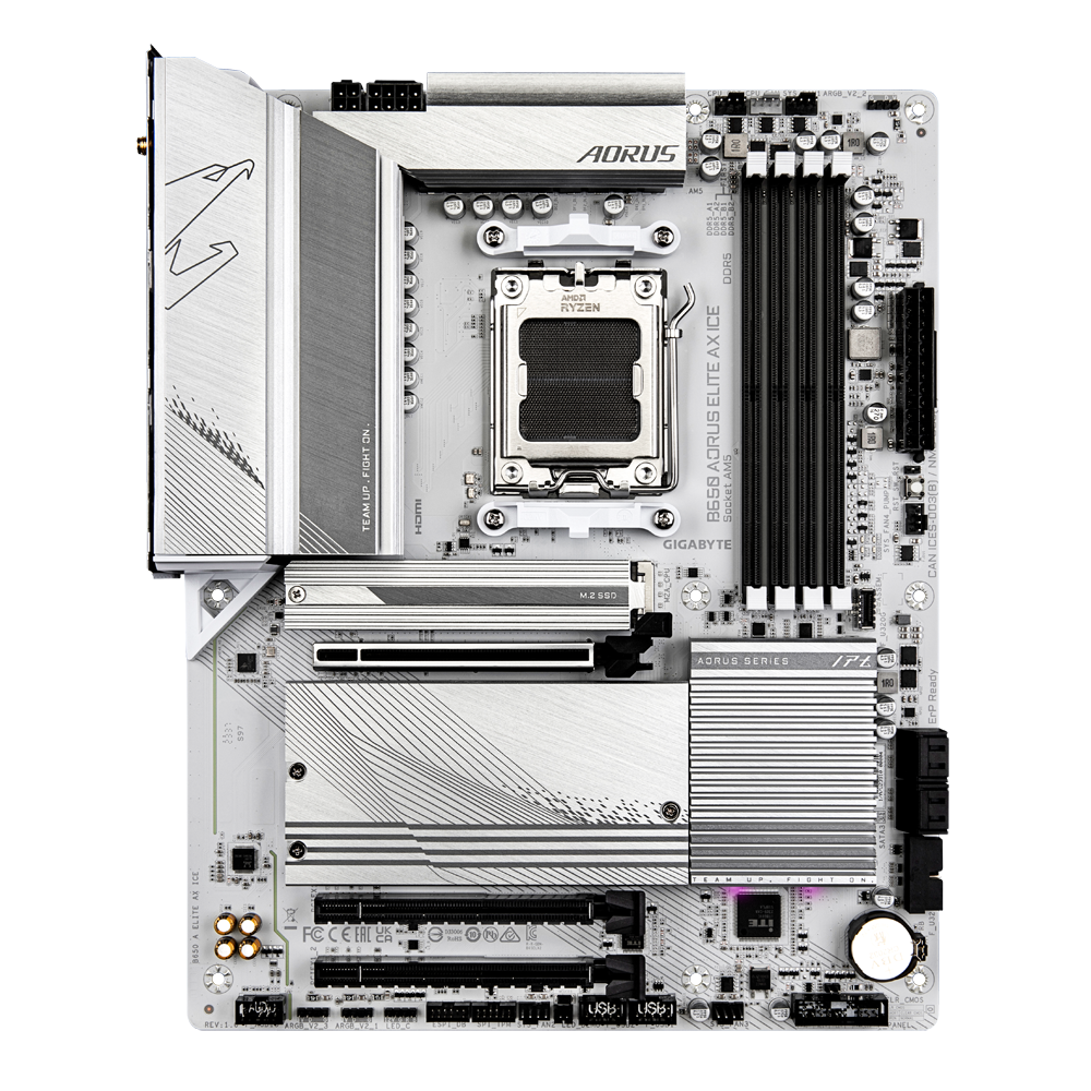 B650 AORUS ELITE AX ICE, Mainboard