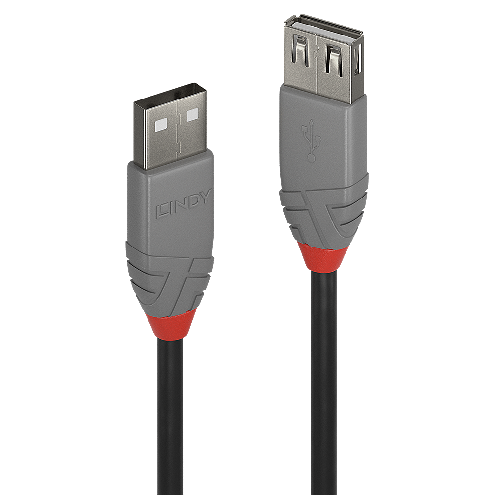 0.2M USB 2.0 TYP A ANTHRA LINE