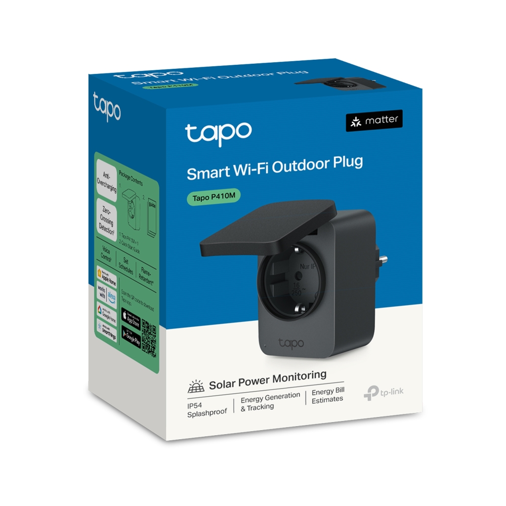 SMART WI-FI OUTDOOR PLUG SPLASHPROOF ENERGY MONITORING