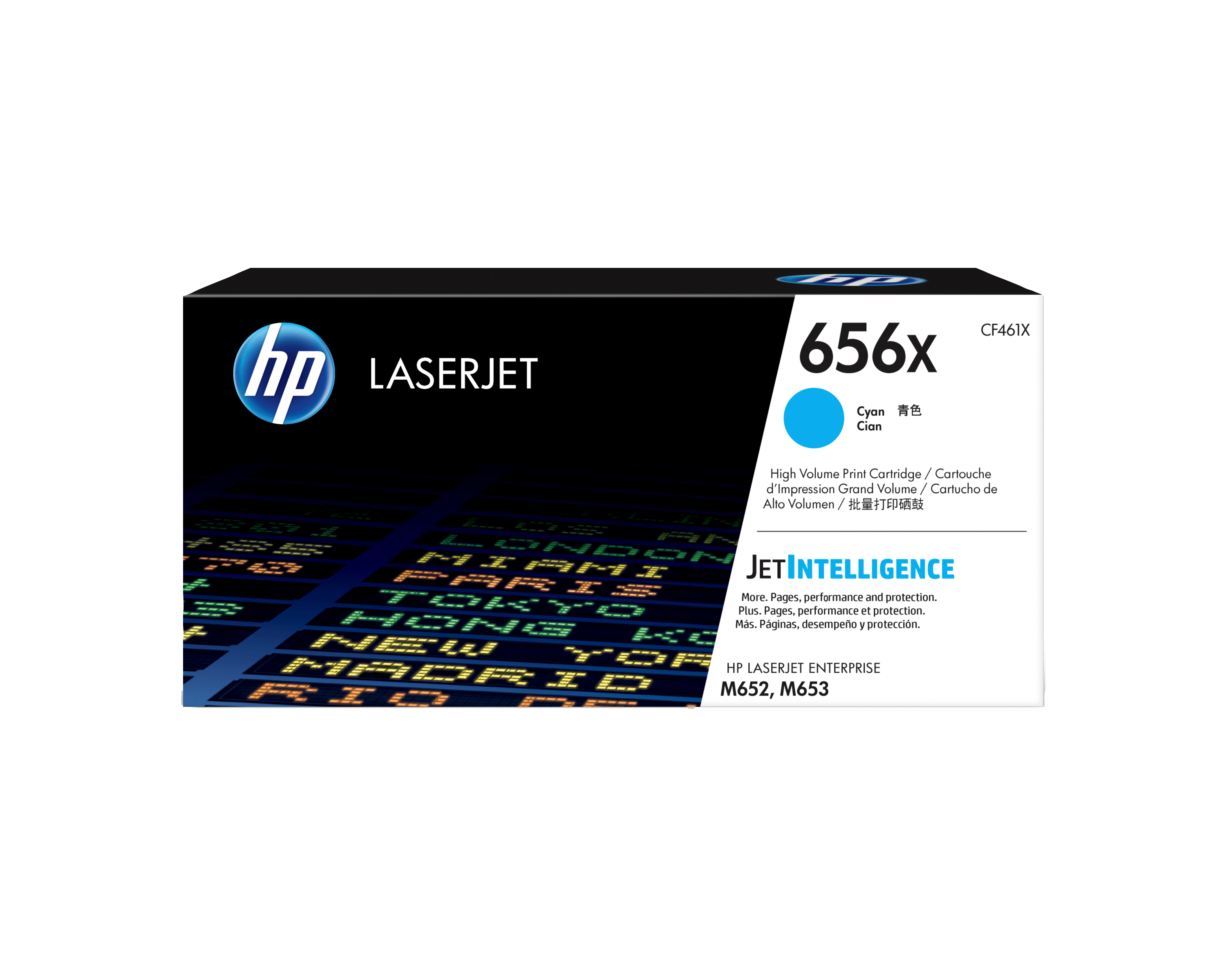 HP 656X (CF461X) cyan Tonerkartusche