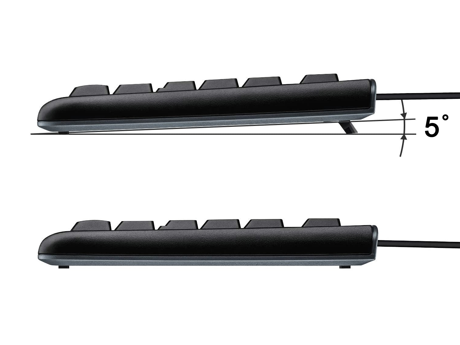 Equip Tastatur Kabelgebunden IT schwarz 1.50m