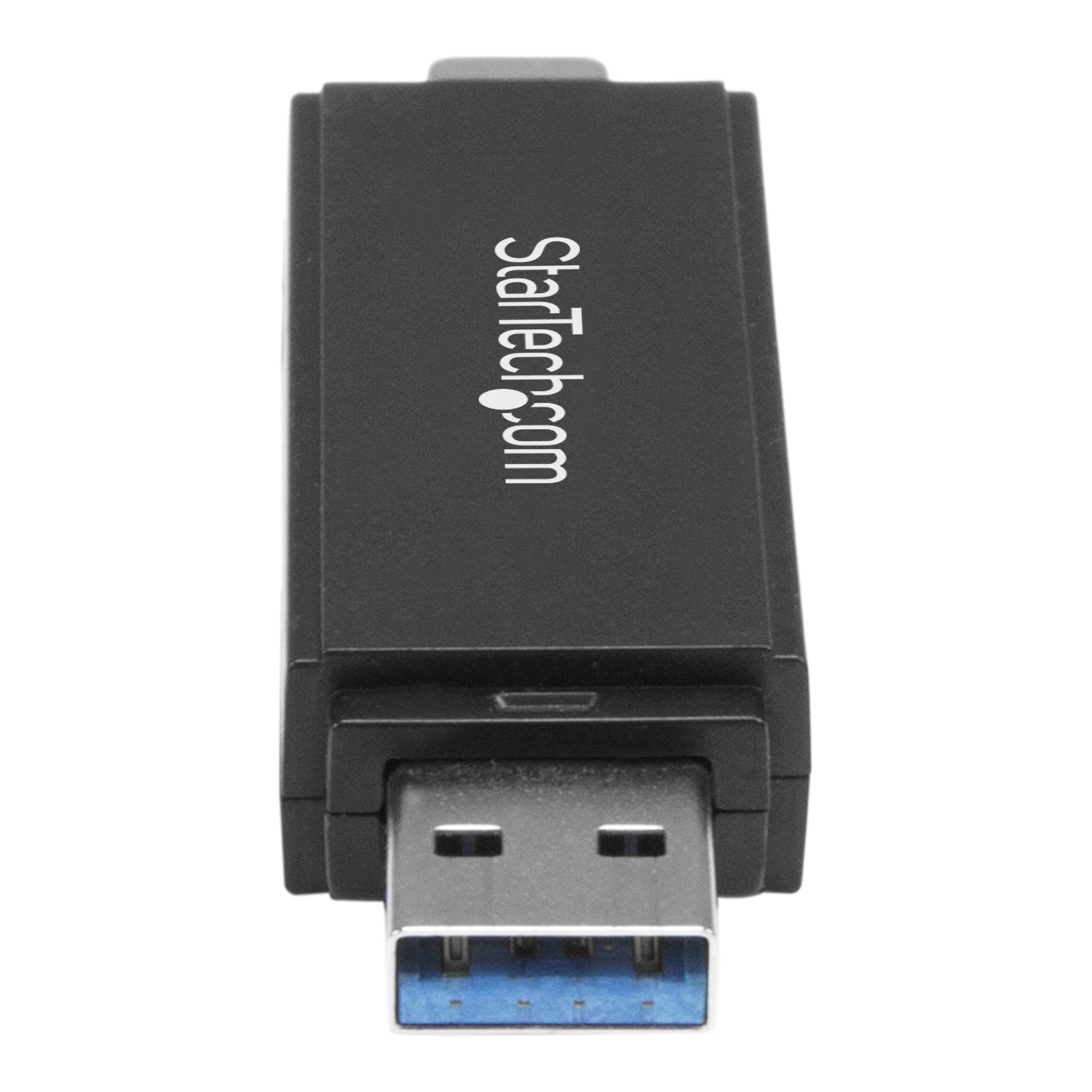 StarTech.com USB-C/USB-A SD-Kartenleser SDMSDRWU3AC schwarz