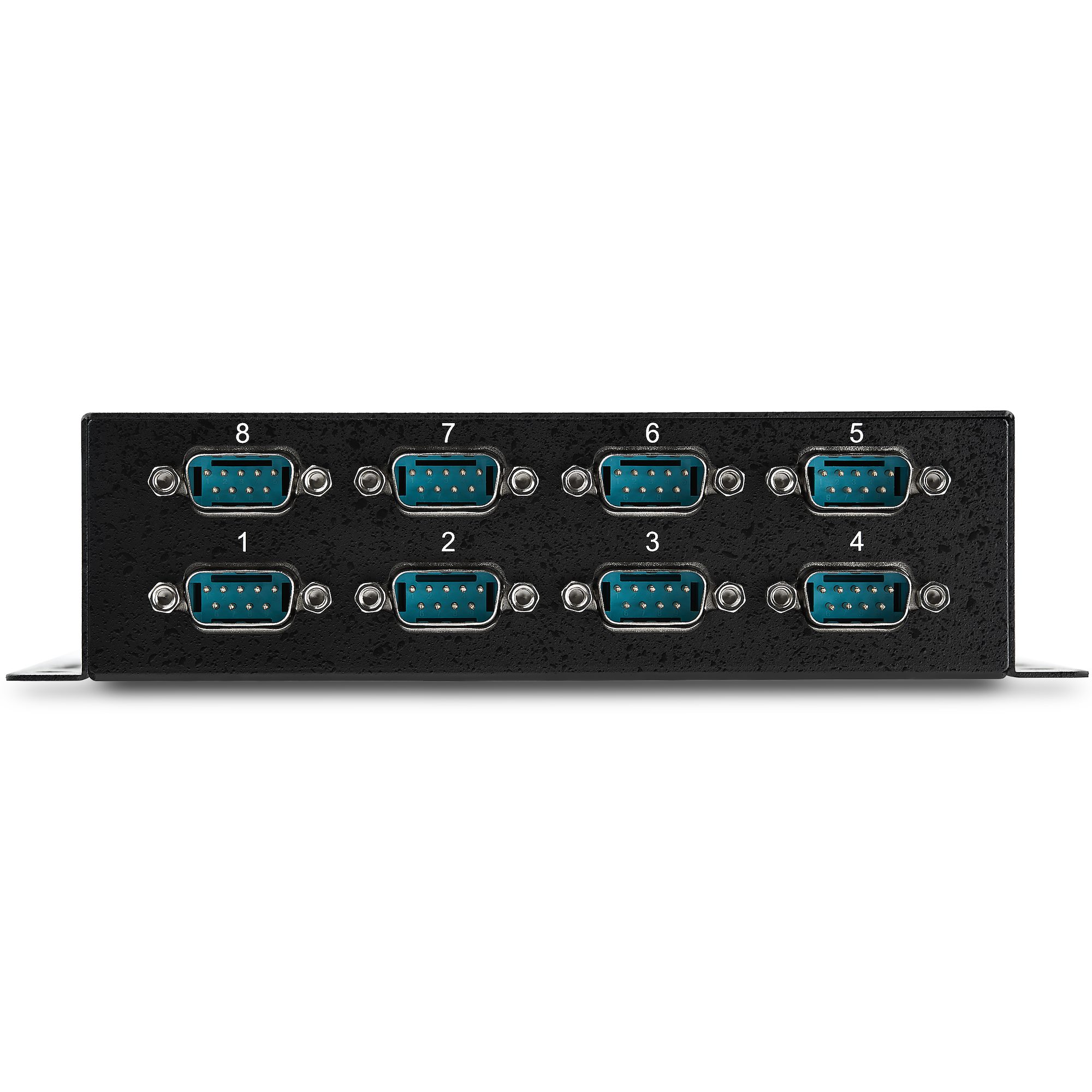 STARTECH.COM 8 Port USB auf Seriell RS-232 Adapter Hub - DIN-Schienen und Wandmontage fähig - USB zu RS232 DB9 Konverter