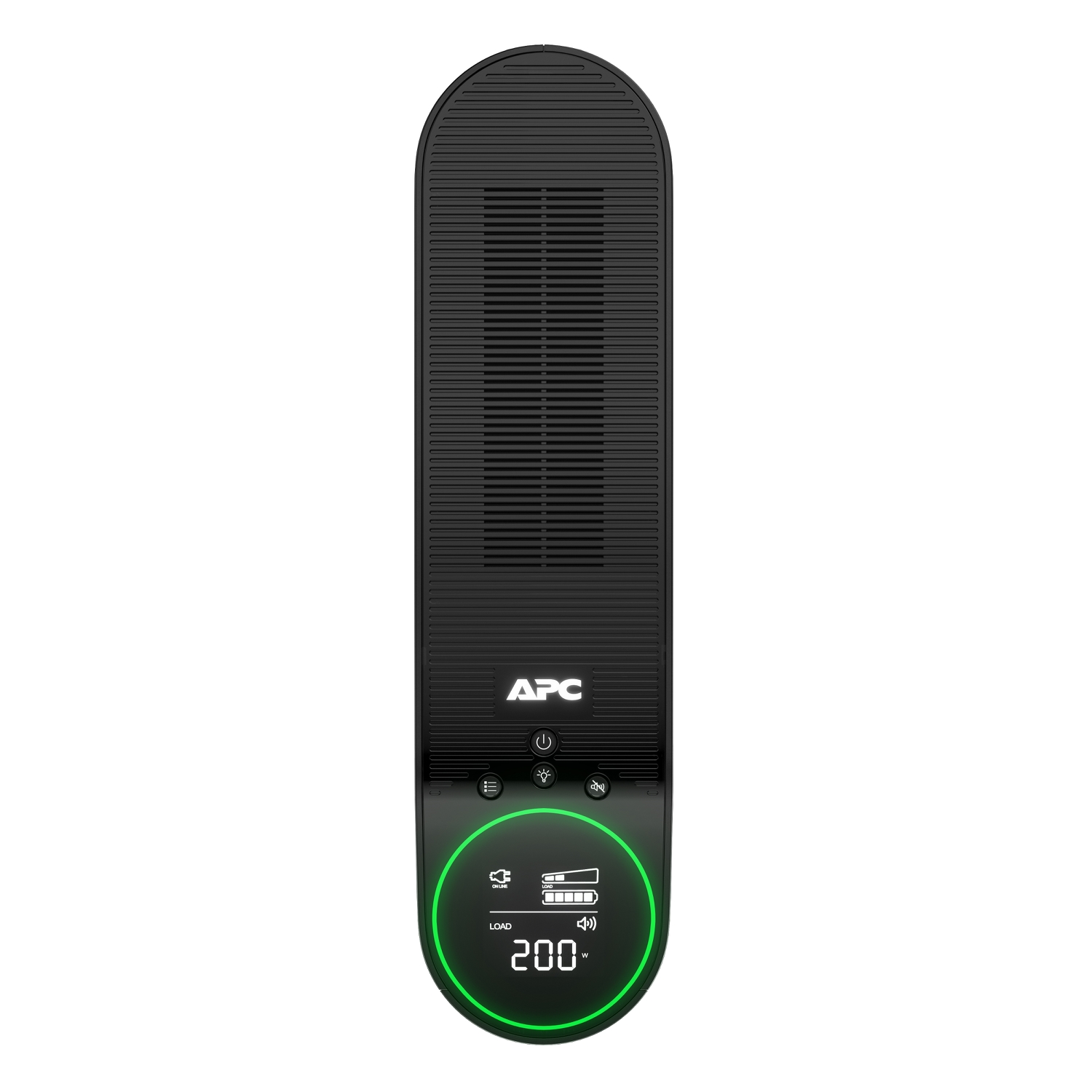 APC Back-UPS Pro UPS tower RGB lights AC 230V 1320Watt 2200VA 1-phase output connectors 6 Black midnight