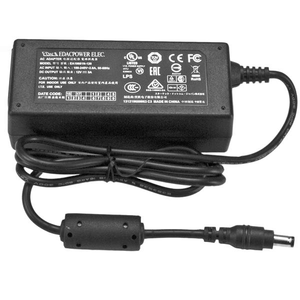 DC POWER ADAPTER - 12V 5A NA/JP/ EU/ UK/ AU
