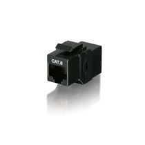Equip Keystone-Koppler ungeschirmt Cat6 2xRJ45 8Stk sw Polybeutel