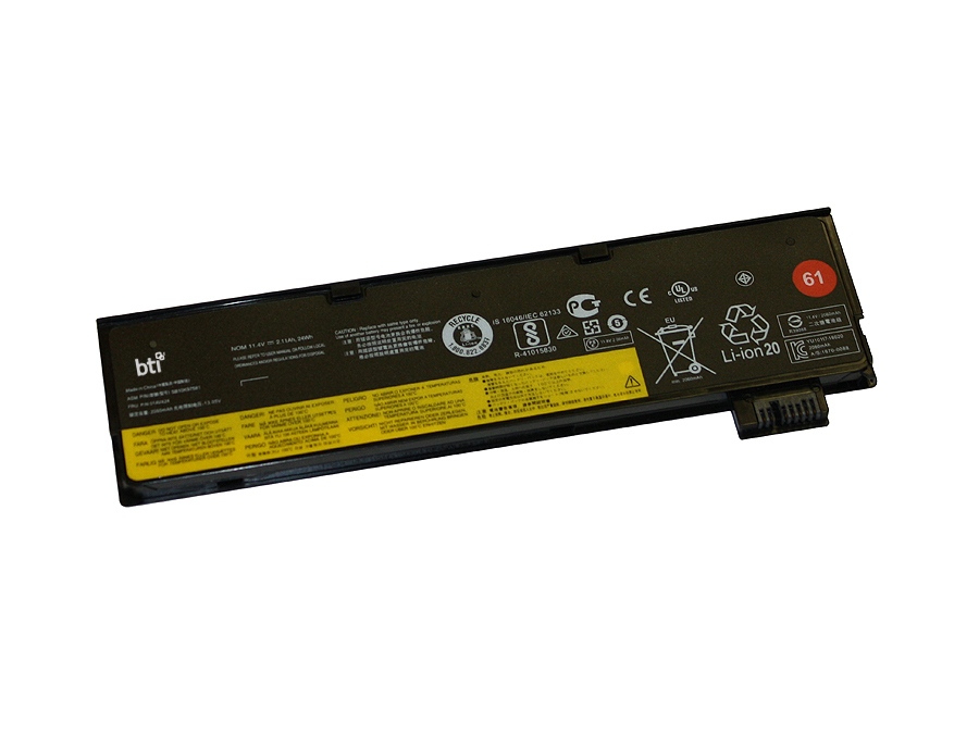 BTI 3C BATTERY THINKPAD T470 T5 OEM: 4X50M08810 61 01AV424