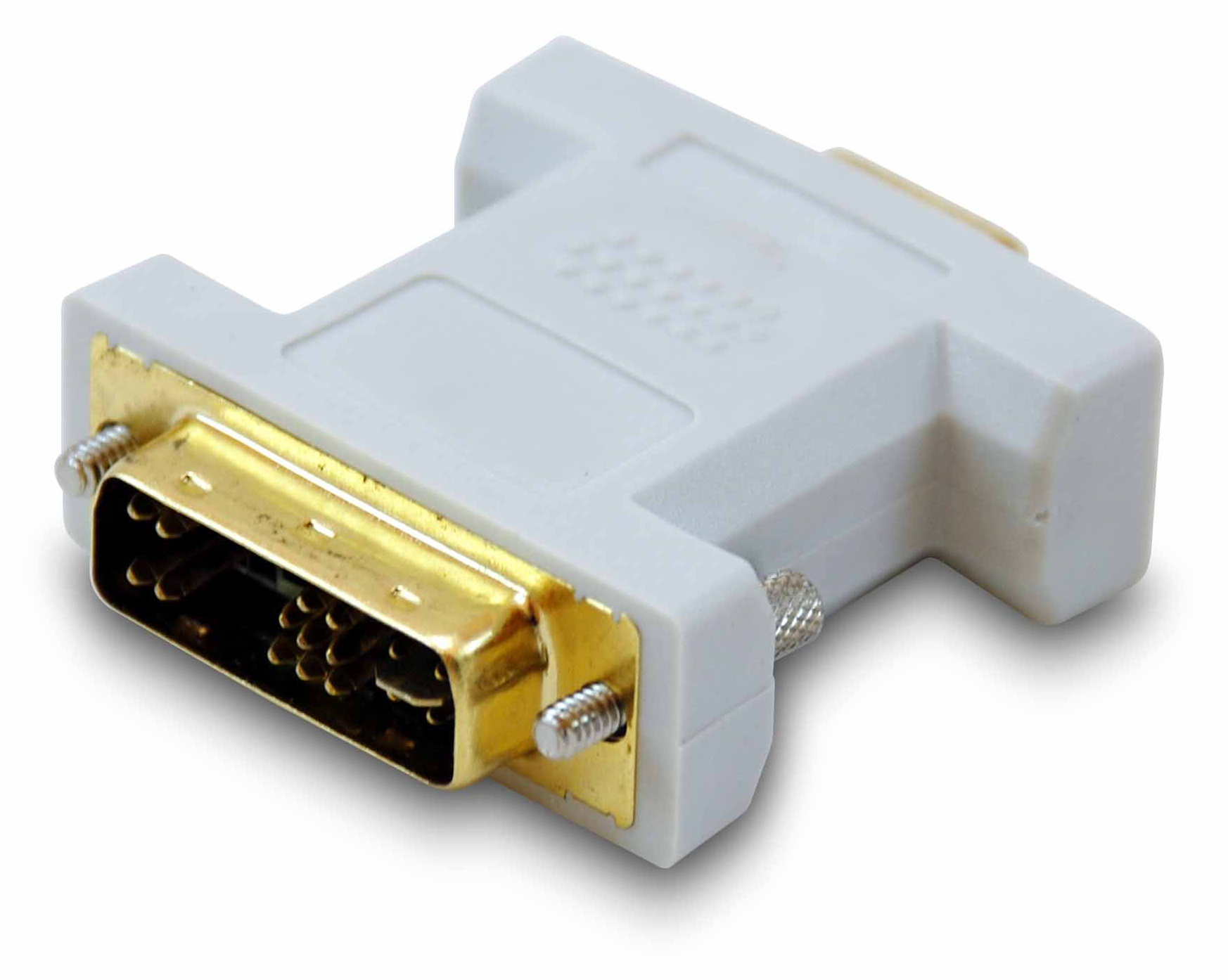Equip Adapter DVI-I->VGA 1280x1024 St/Bu be Polybeutel