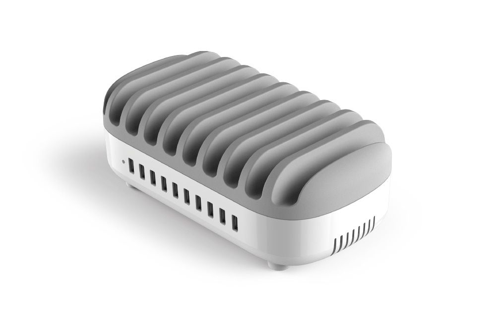 10 PORT USB MULTIPLE TABLET CHARGING STATION.UK
