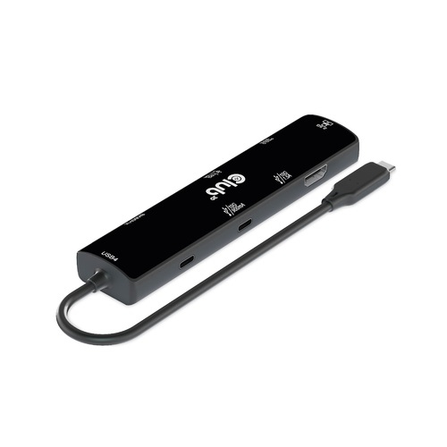 Club3D USB4 6in1-HUB >HDMI/2xUSB-C/2xUSB/LAN 4K120Hz PD100W retail