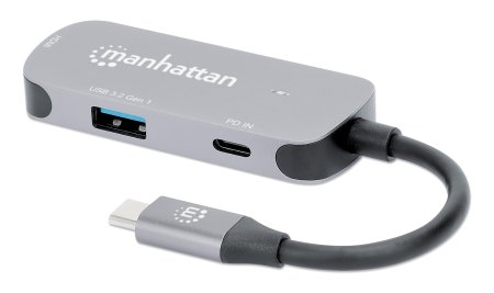 MANHATTAN USB-C auf HDMI 3-in-1 Docking-Konverter mit PD