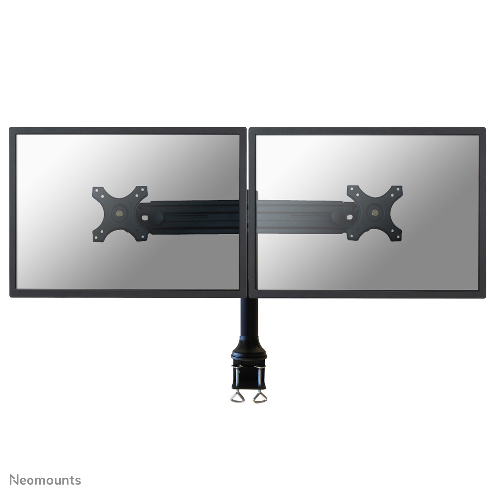 NEOMOUNTS FPMA-D700D Desk Mount für Flatscreens 2x48,26-76,2cm 19-30Zoll 16kg VESA 75x75 or 100x100mm dreh-kipp-schwenkba