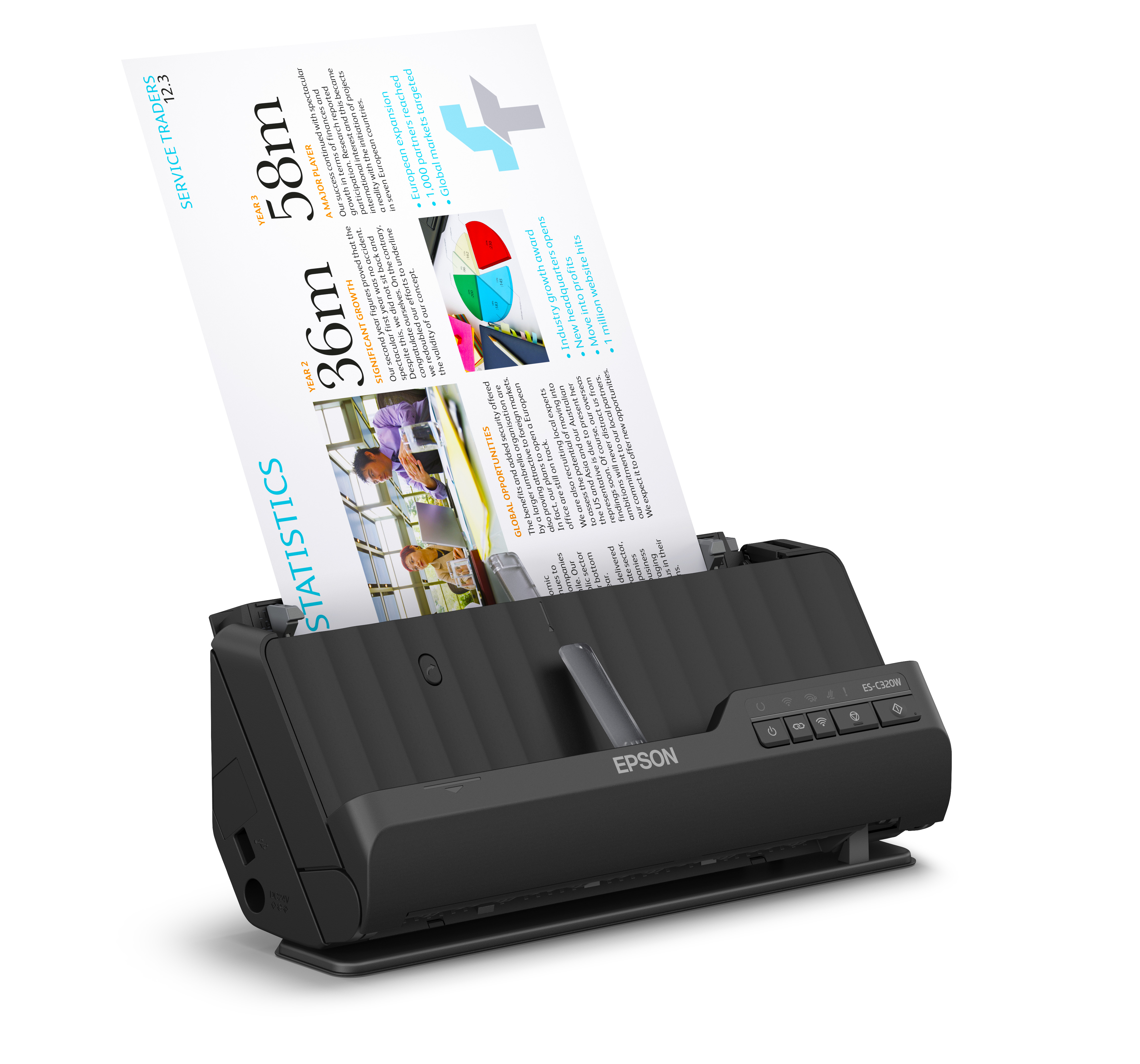 EPSON ES-C320W Dokumentenscanner