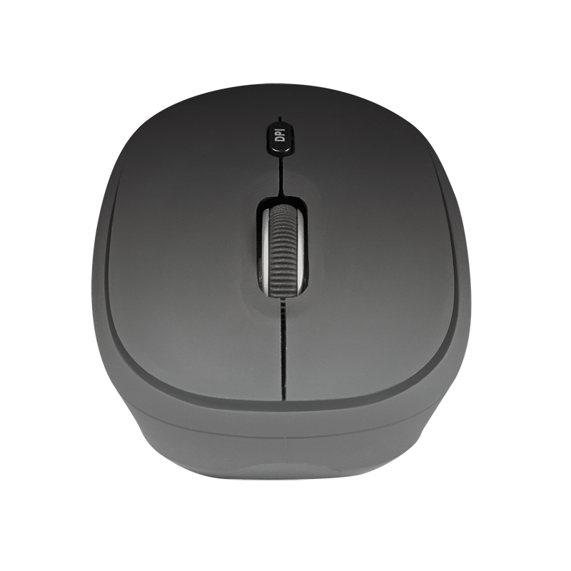 Logilink Maus Funk 2,4 GHz 3-Button, schwarz