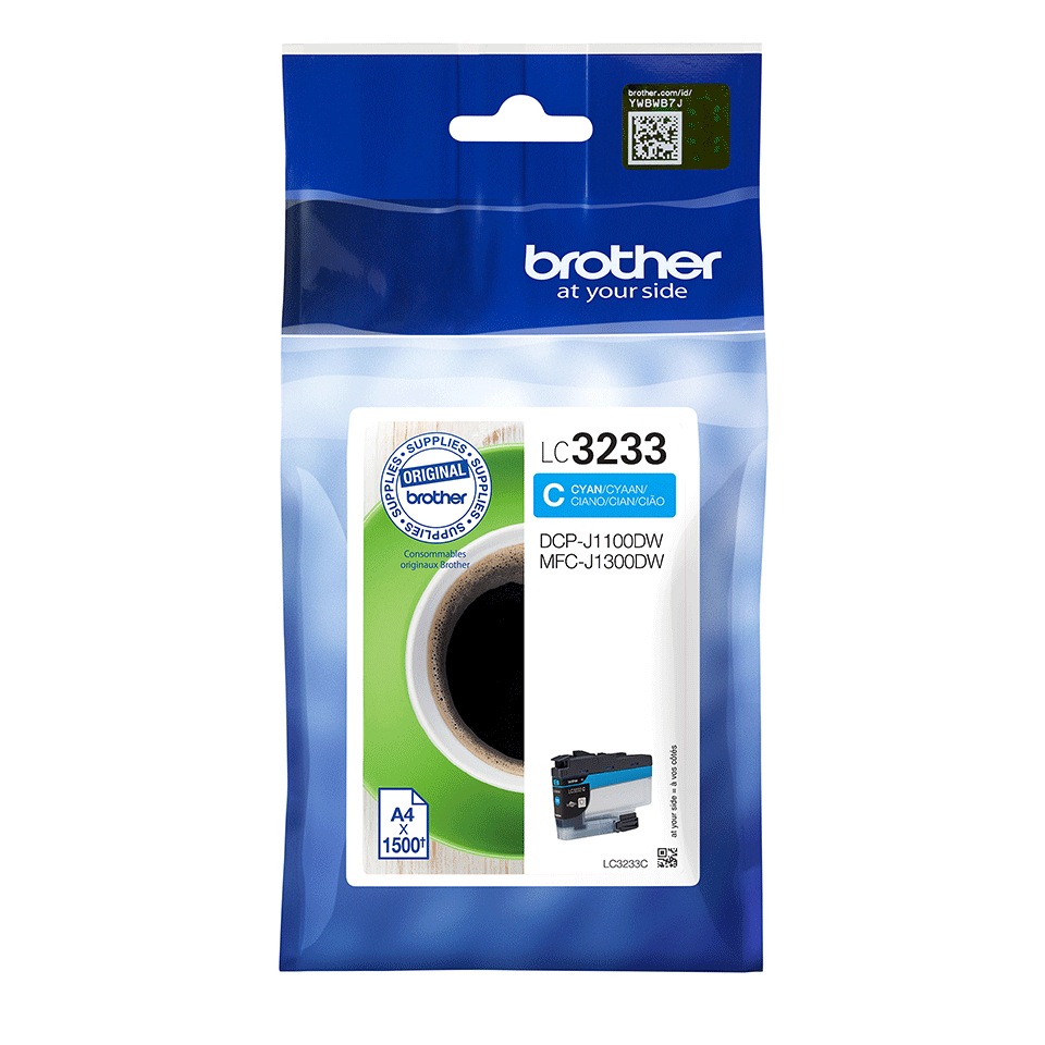 brother LC-3233C cyan Druckerpatrone
