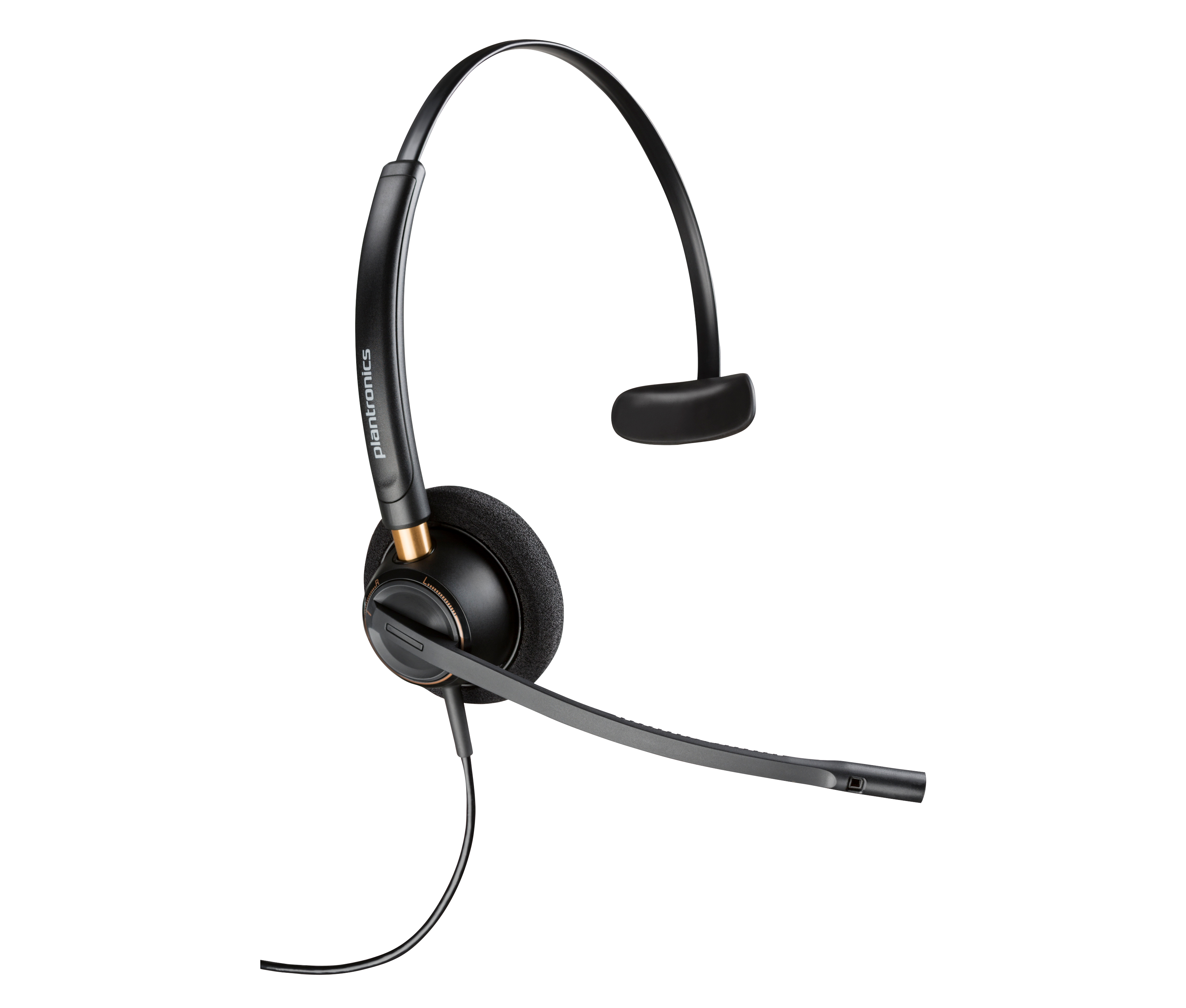 HP Poly EncorePro 510D with Quick Disconnect Monoaural Digital Headset TAA