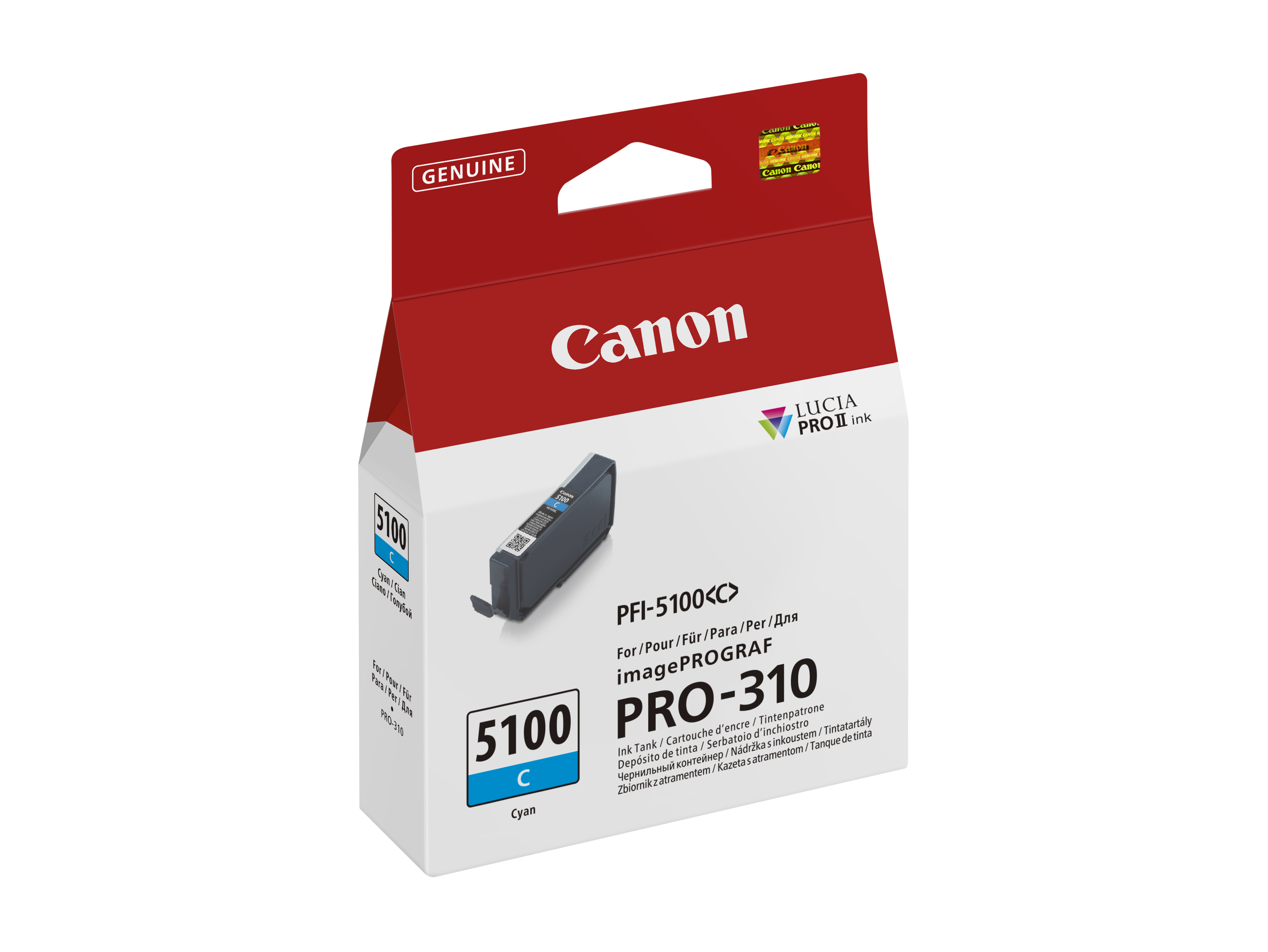 Canon PFI-5100 C cyan Druckerpatrone