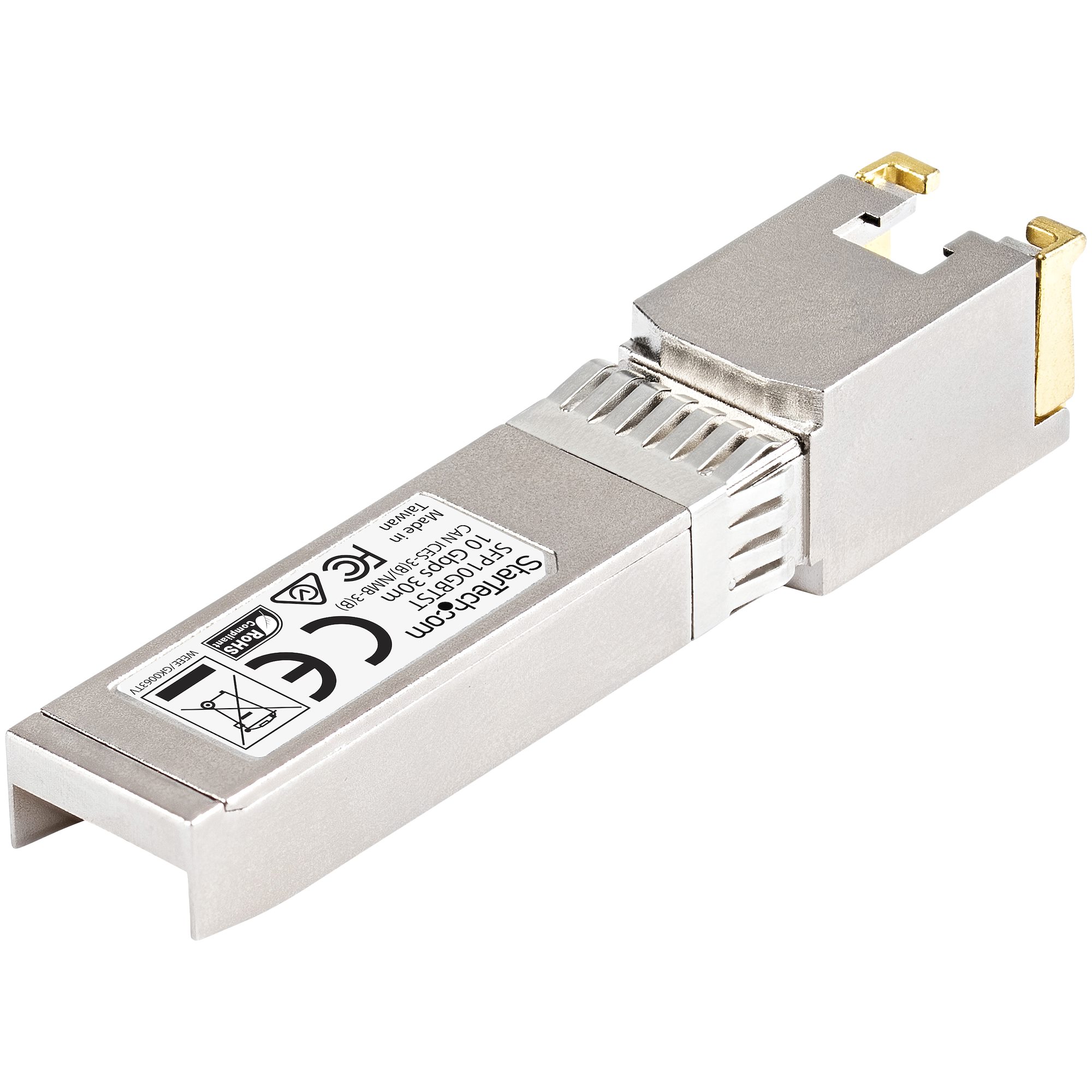 STARTECH.COM Cisco kompatibles SFP+ Transceiver Modul - 10GBASE-T - SFP+ Transceiver - 30 m