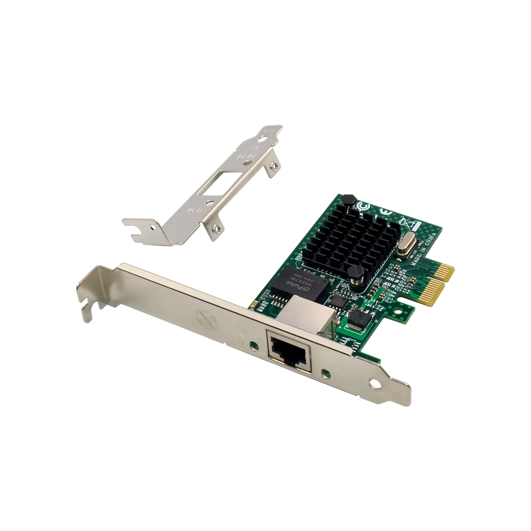 LevelOne GE Netzwerkkarte PCIe1x/1xMulti-Mode SC silber