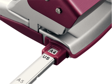 LEITZ Locher NeXXt Series Style 5006 granat rot, 1 St.