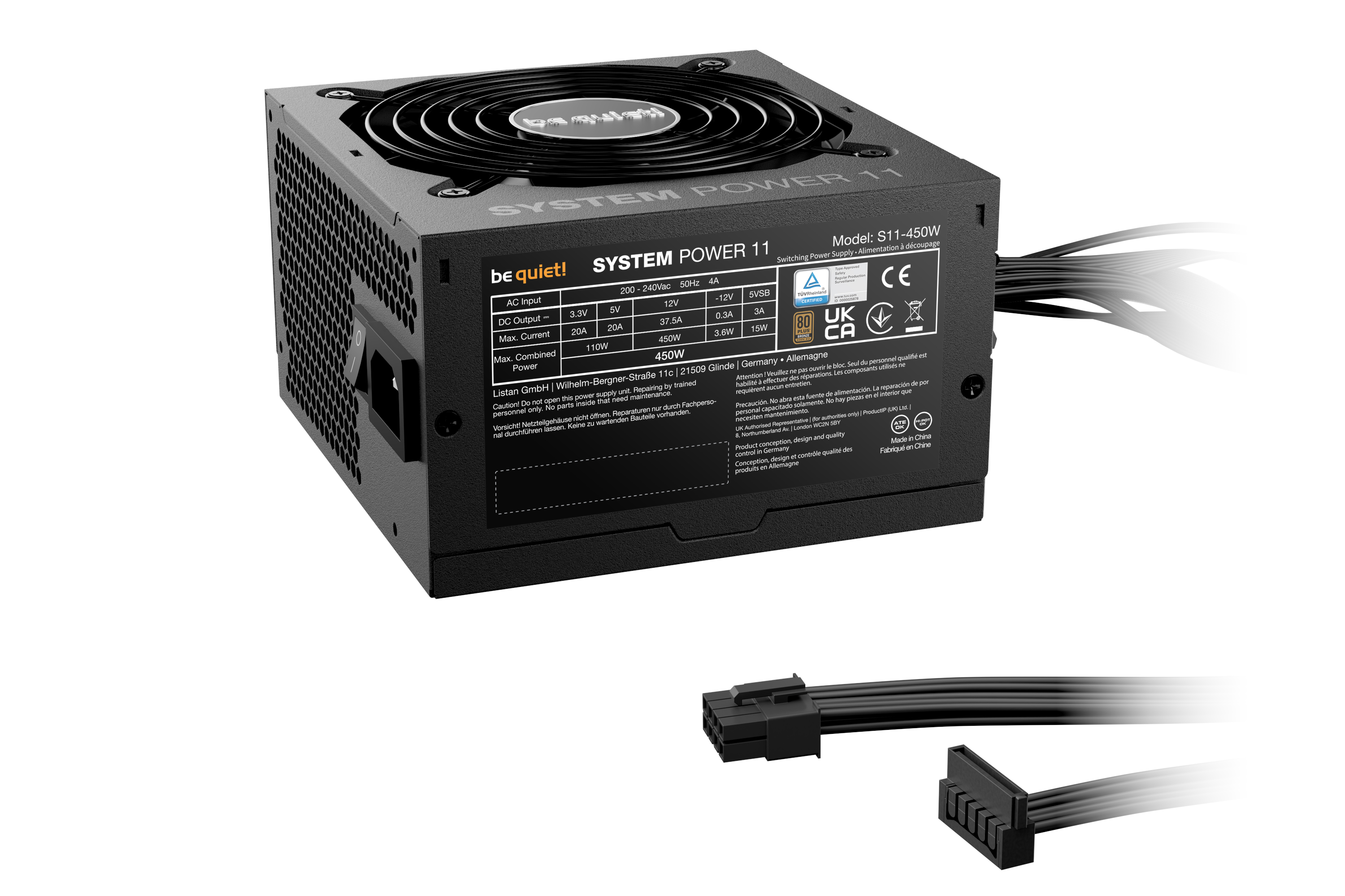 System Power 11 450W ATX3.1, PC-Netzteil