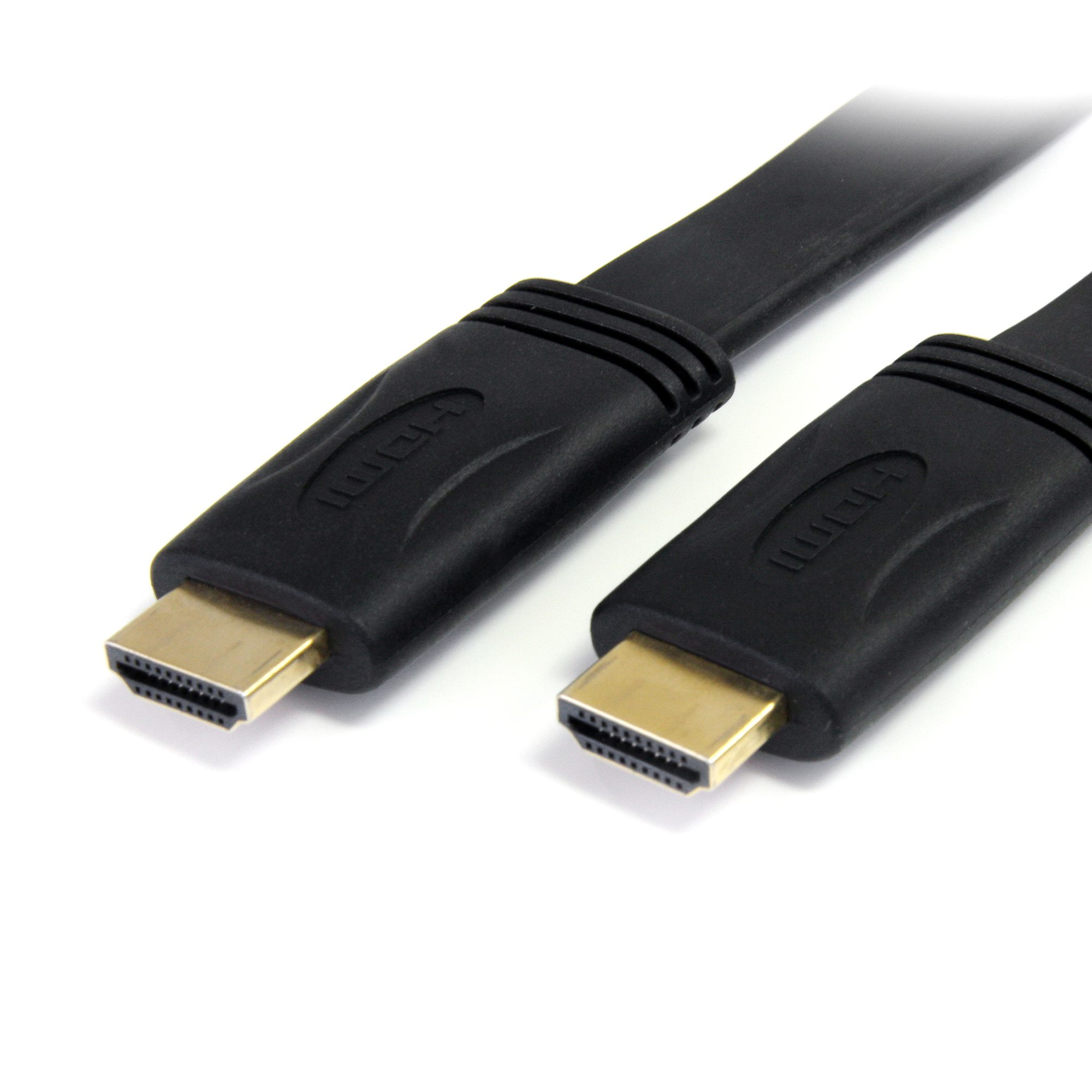STARTECH.COM 1,8m Flaches Hochgeschwindigkeits HDMI Kabel mit Ethernet - Ultra HD 4k x 2k HDMI Kabel - HDMI Stecker auf HDMI Steck