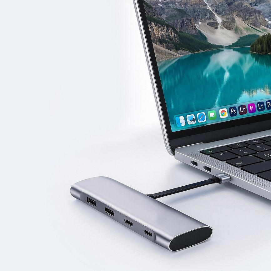 Equip Kabel USB-C4.0->C Gen3 Fla.PD240W St/St 0.13m schwarz