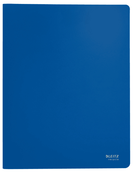 LEITZ Recycle 4676 Sichtbuch DIN A4, 20 Hüllen blau, 1 St.
