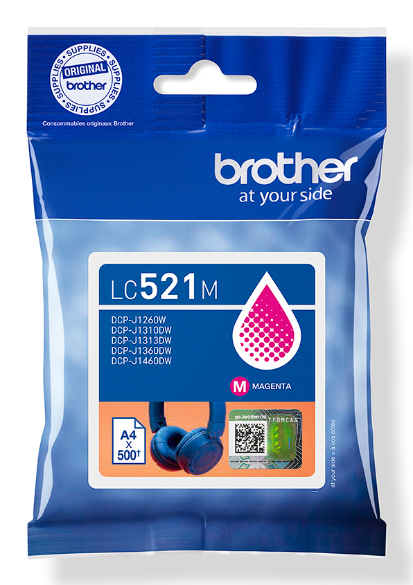 brother LC-521M magenta Druckerpatrone