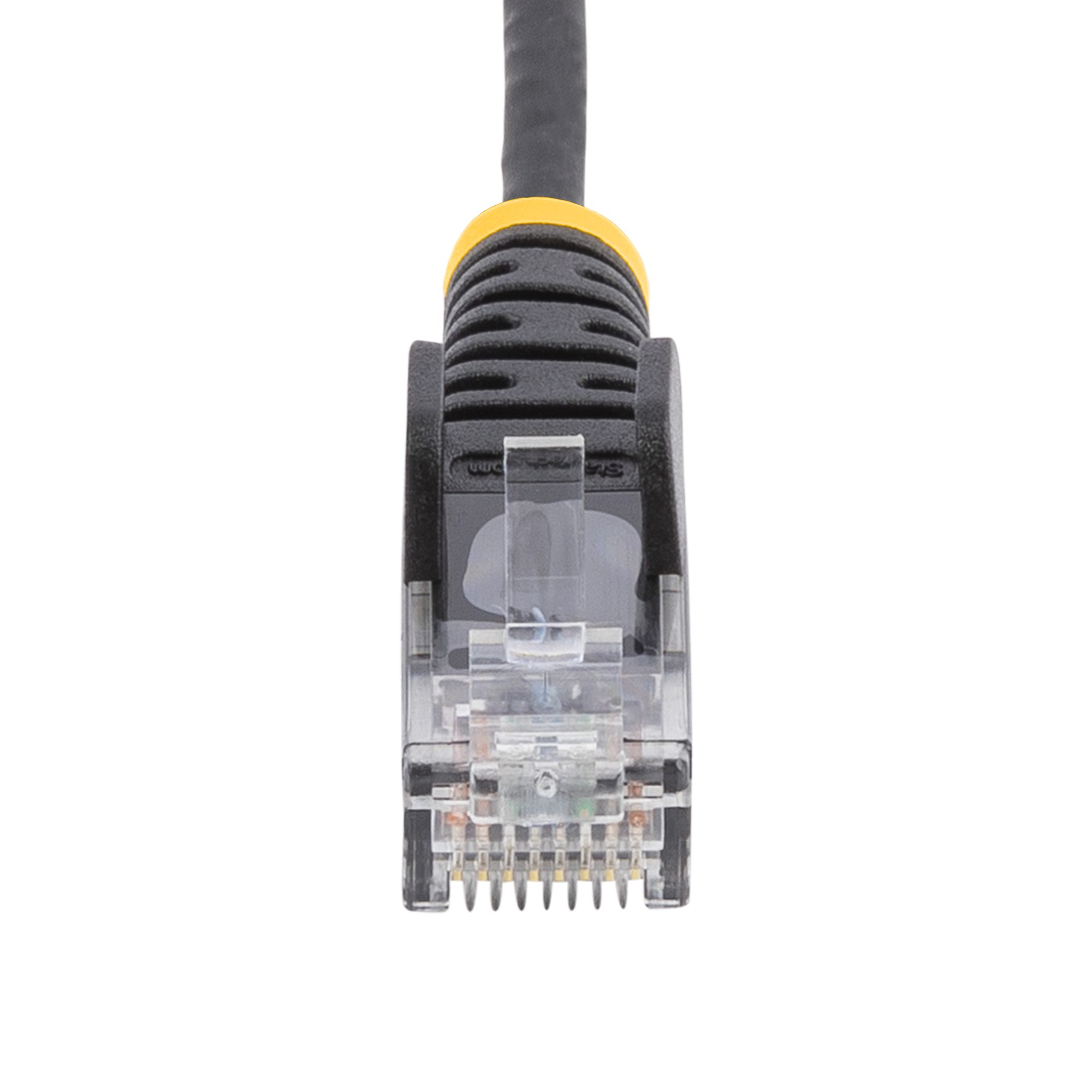 CAT6 CABLE - 0.5 M - BLACK .