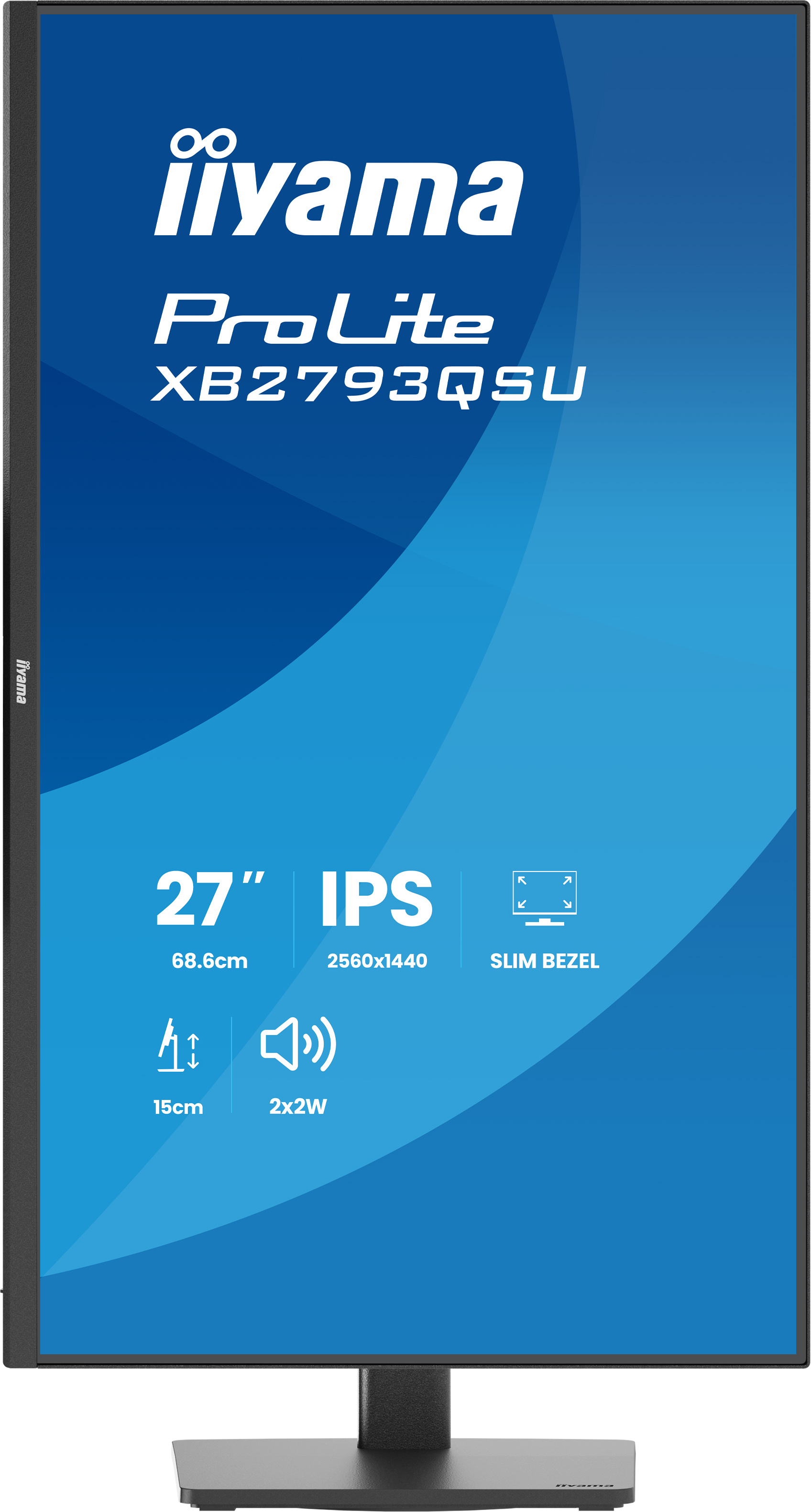 IIYAMA 68.6cm (27) XB2793QSU-B1 16:9 HDMI+DP+2xUSB IPS