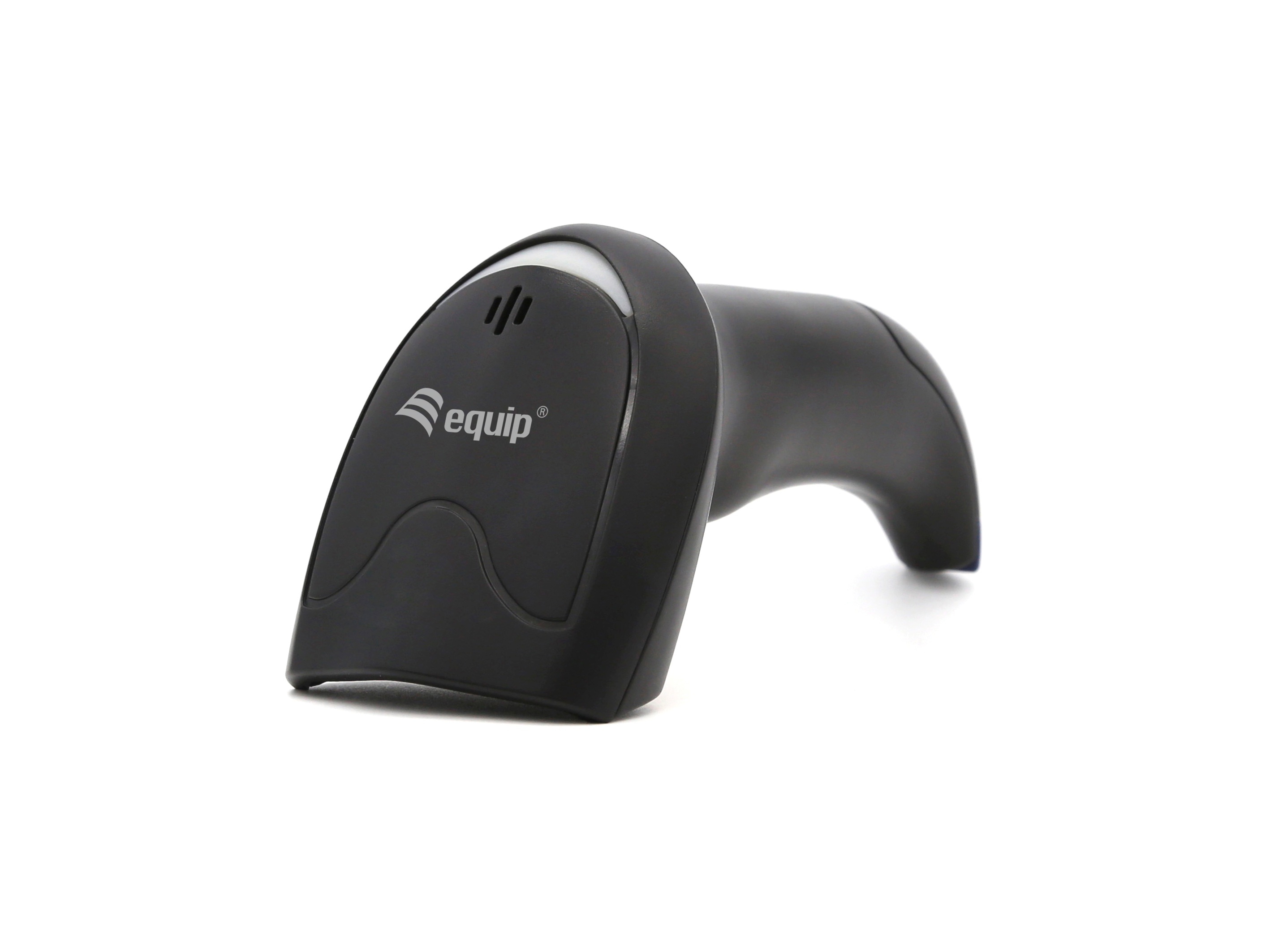 Equip 2D-Barcodescanner Laser USB+Halter schwarz