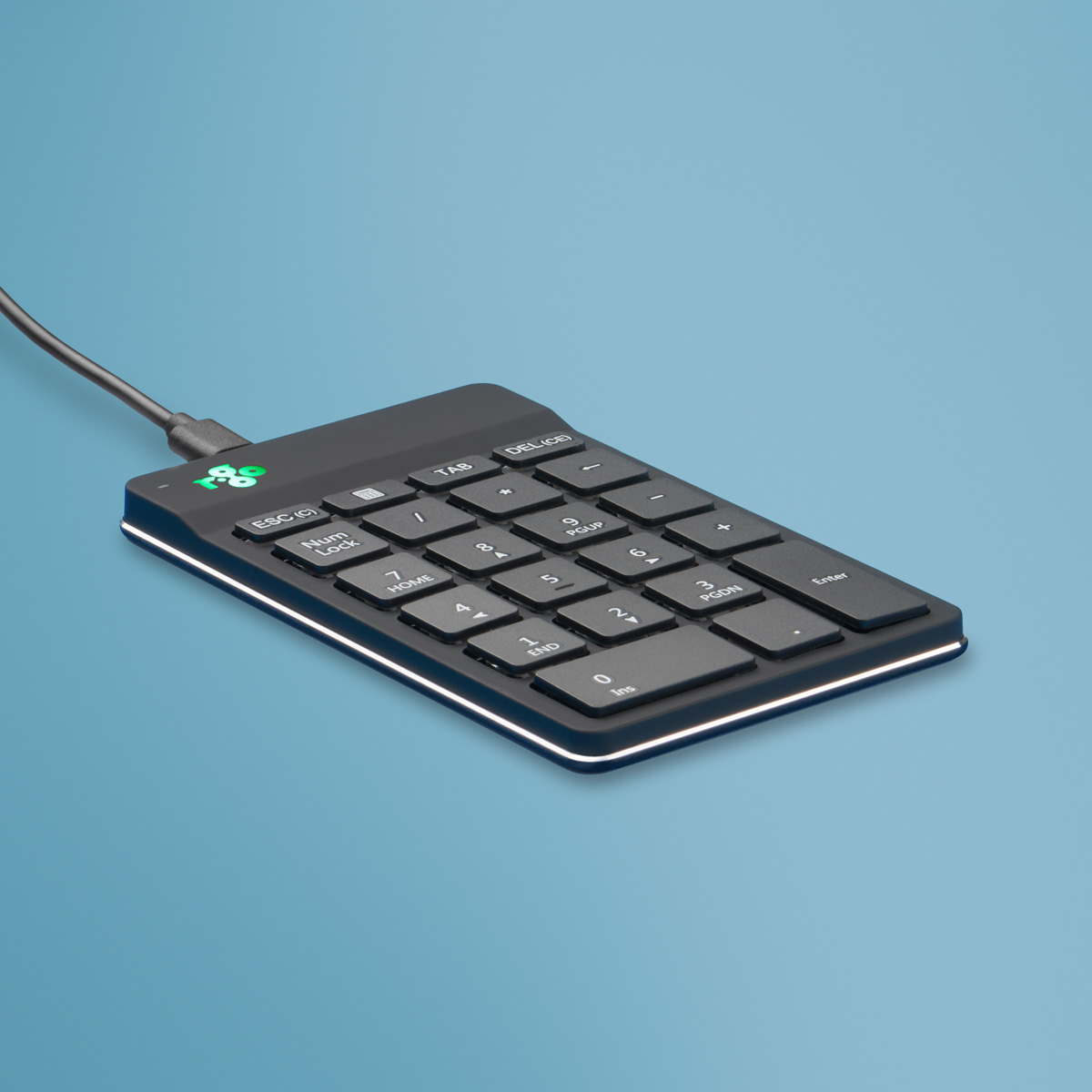 R-Go Nummernblock Numpad Break verkabelt schwarz