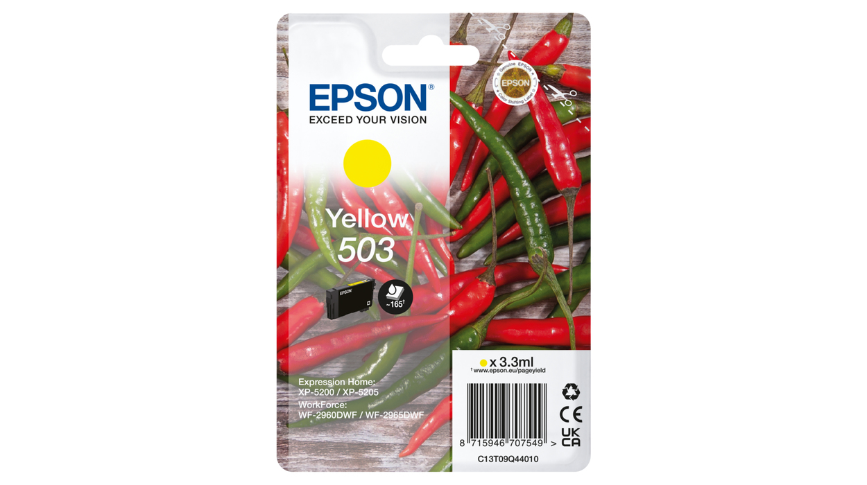 EPSON 503/T09Q44 (Peperoni) gelb Druckerpatrone