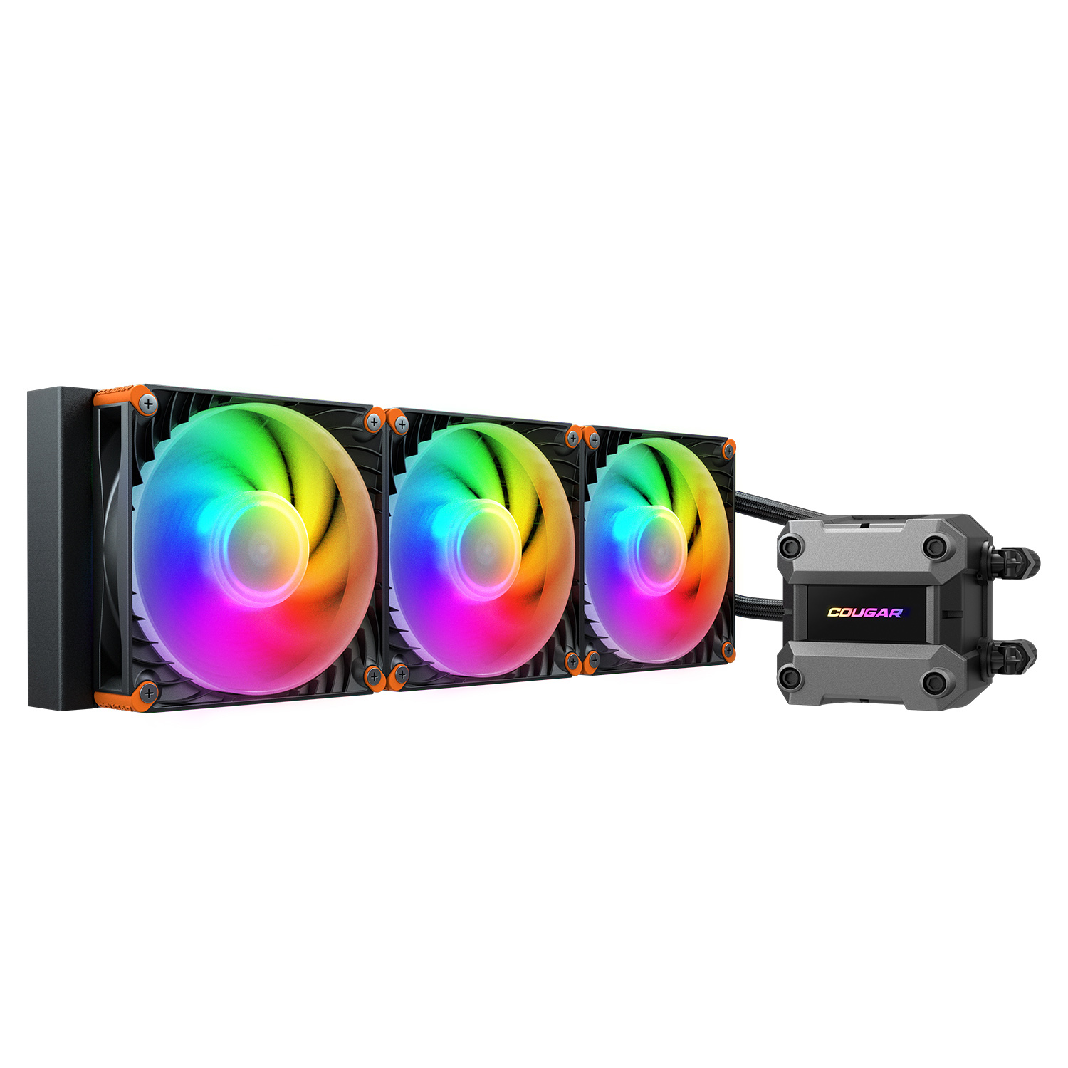 COUGAR CPU Wasserkühlung Poseidon Ultra 360, ARGB, Schwarz