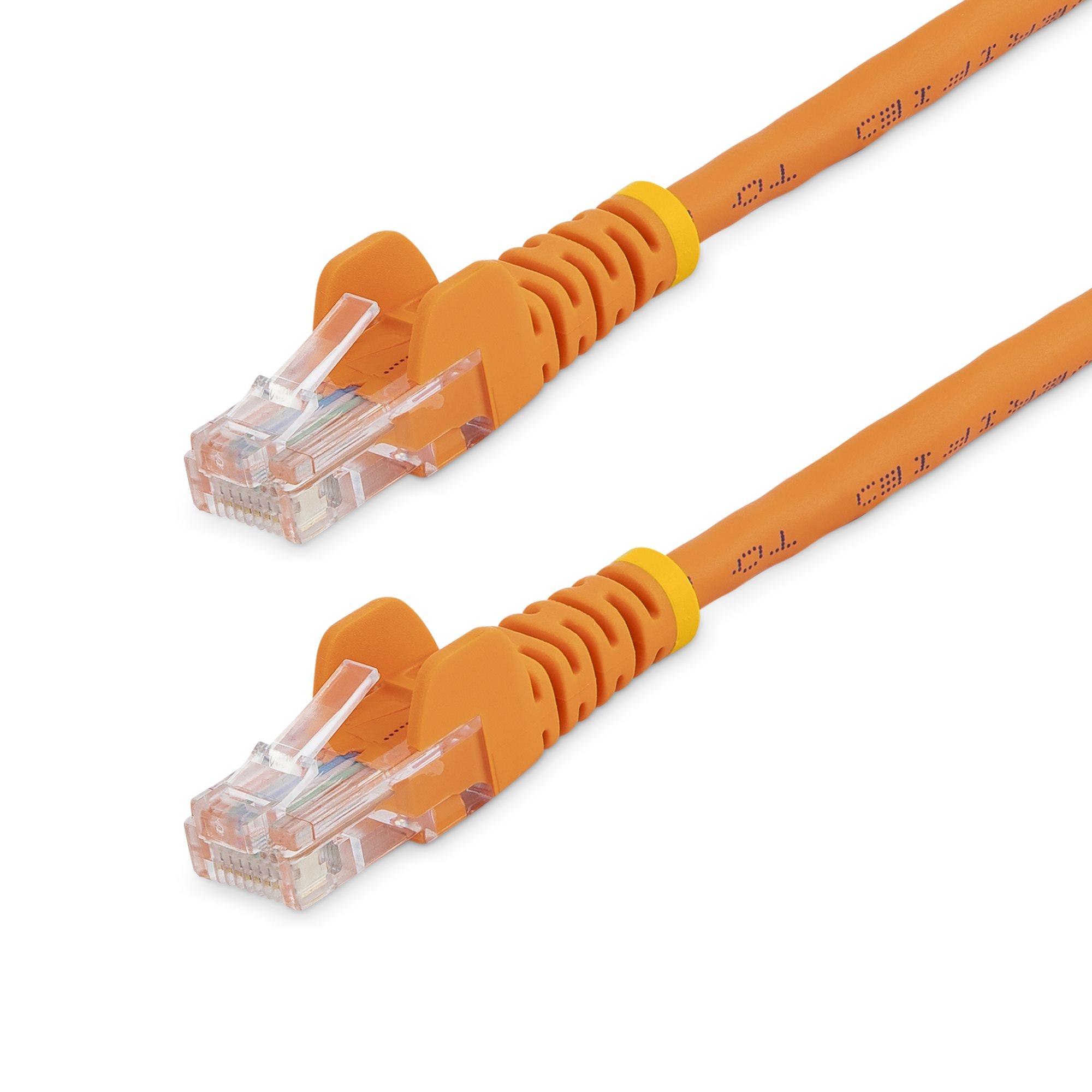 2M ORANGE CAT 5E PATCH CABLE .
