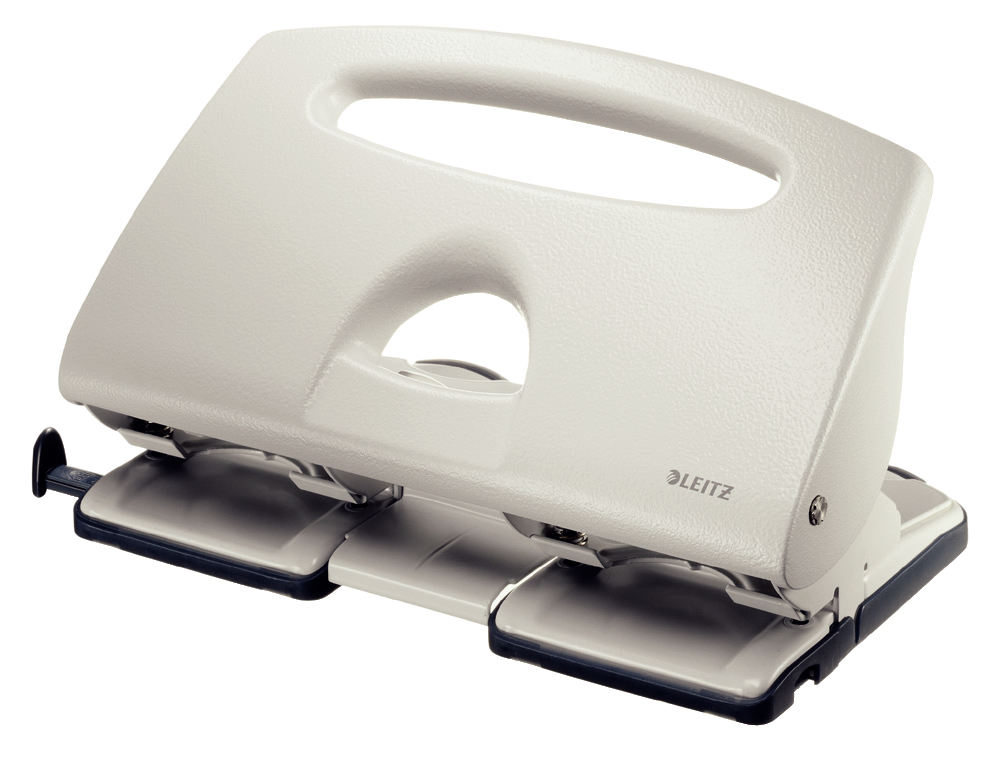 LEITZ Doppellocher 5132 grau, 1 St.