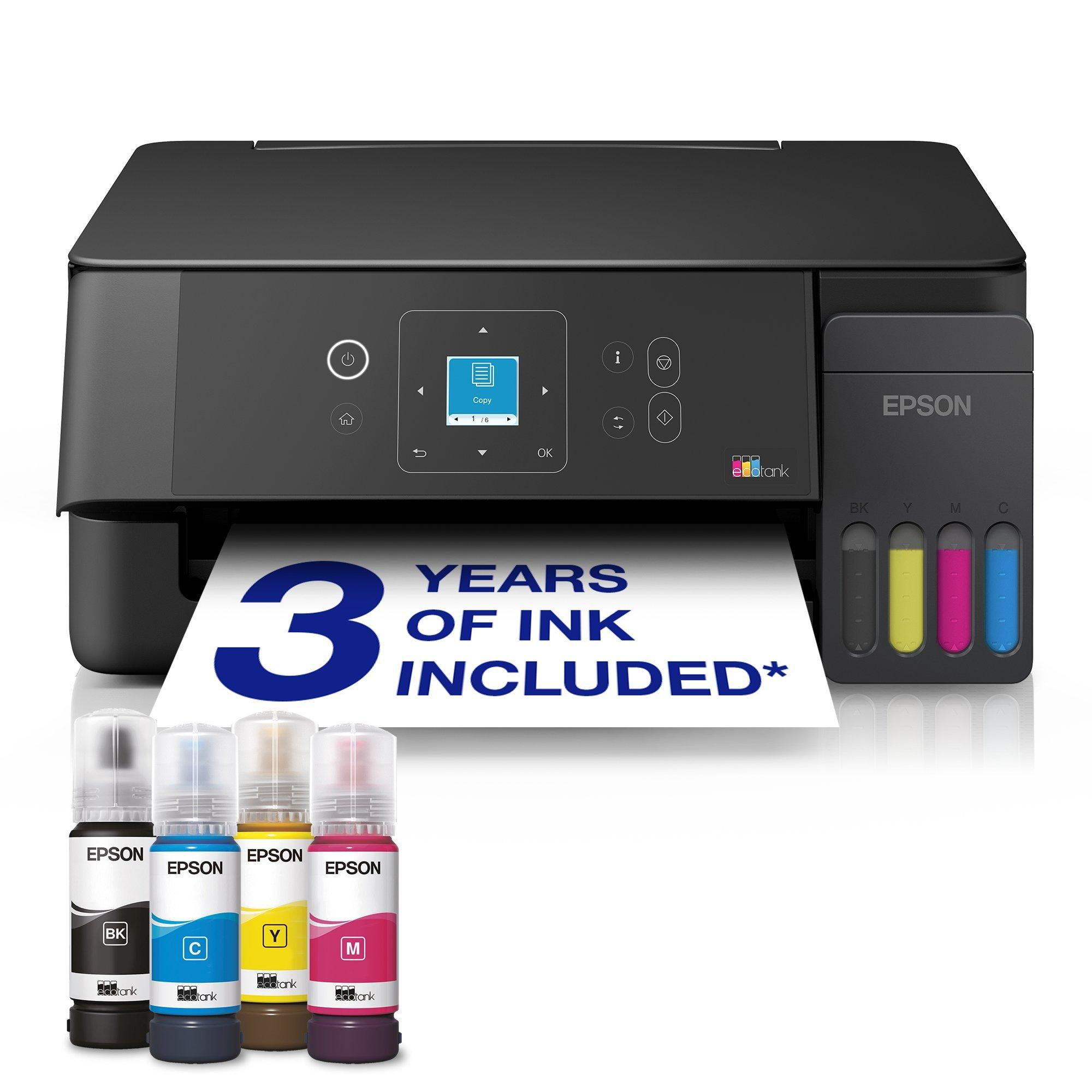 EPSON EcoTank ET-2920 3 in 1 Tintenstrahl-Multifunktionsdrucker schwarz
