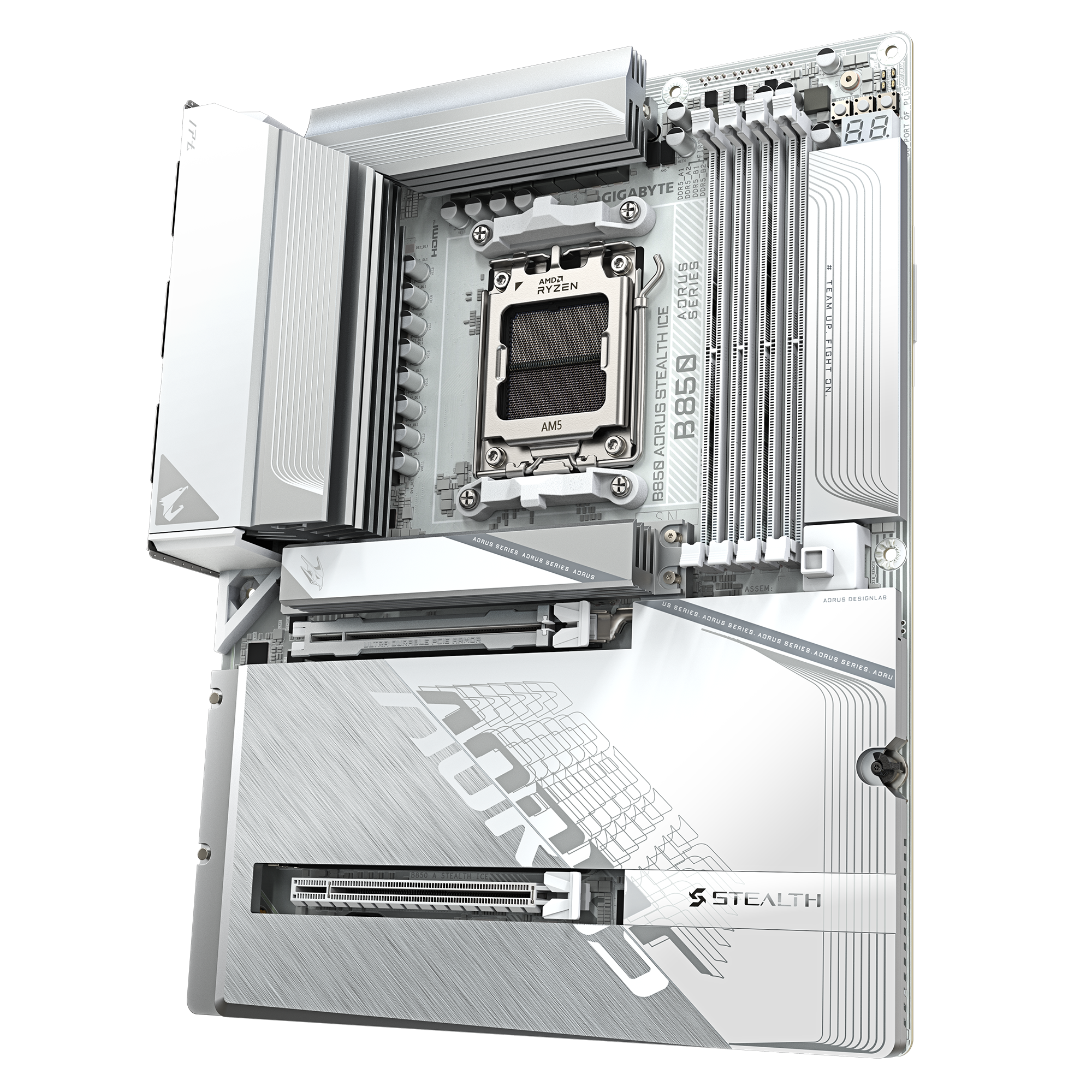 Gigabyte B850 AORUS STEALTH ICE (B850,AM5,ATX,DDR5)