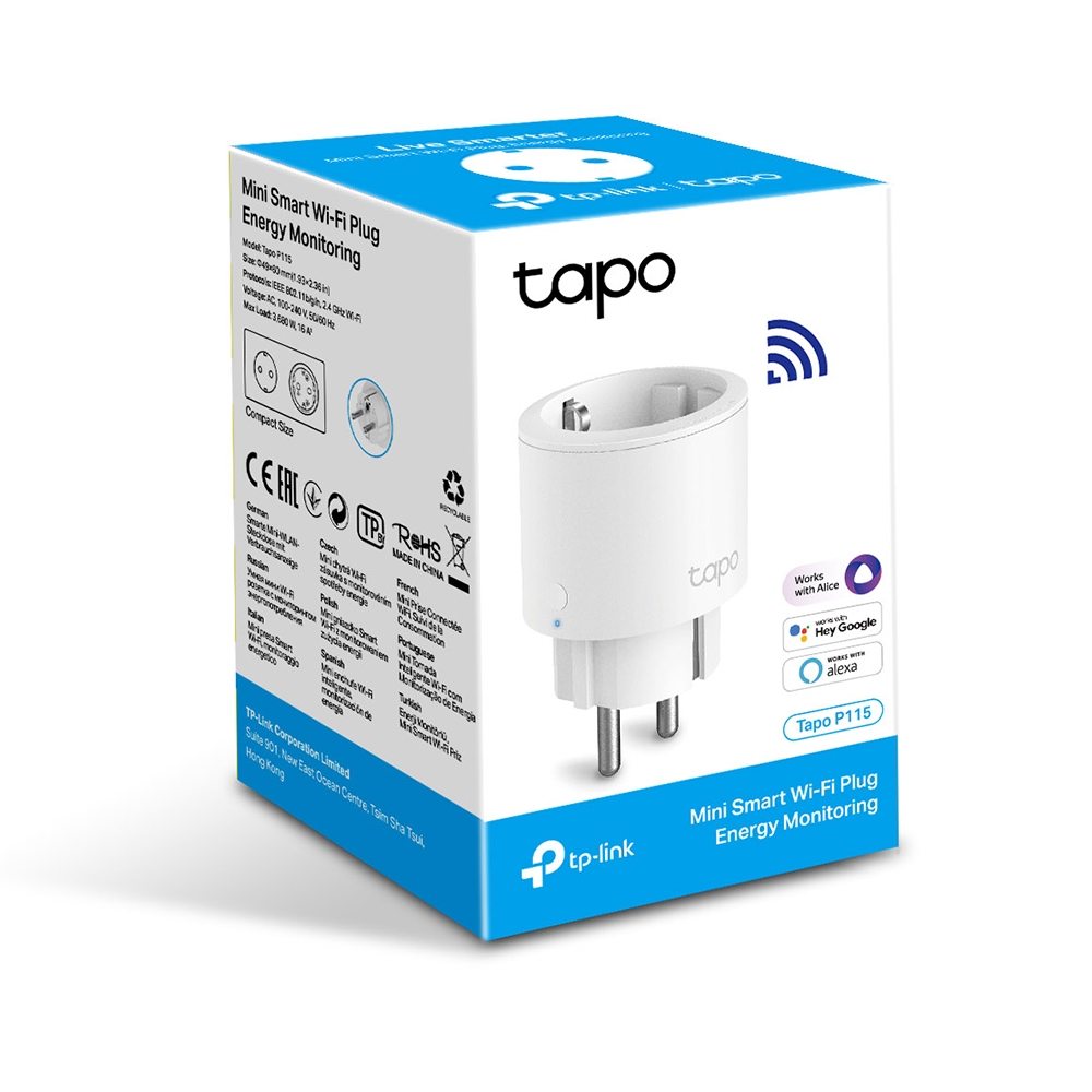 TP-Link Funksteckdose Tapo P115 Mini Smart Wi-Fi Socket