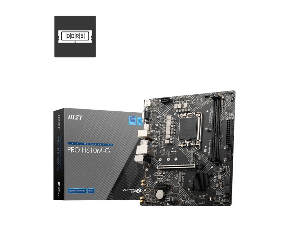 PRO H610M-G, Mainboard