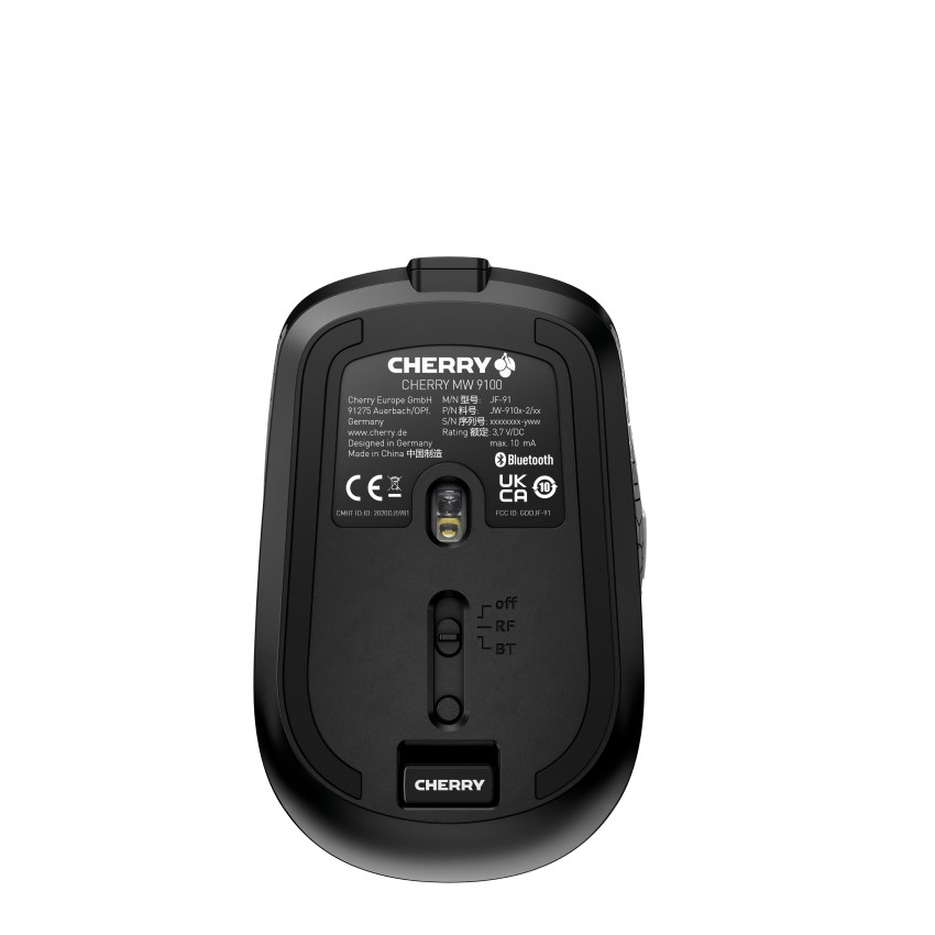 CHERRY MW 9100 Wireless Maus schwarz Rechargeable