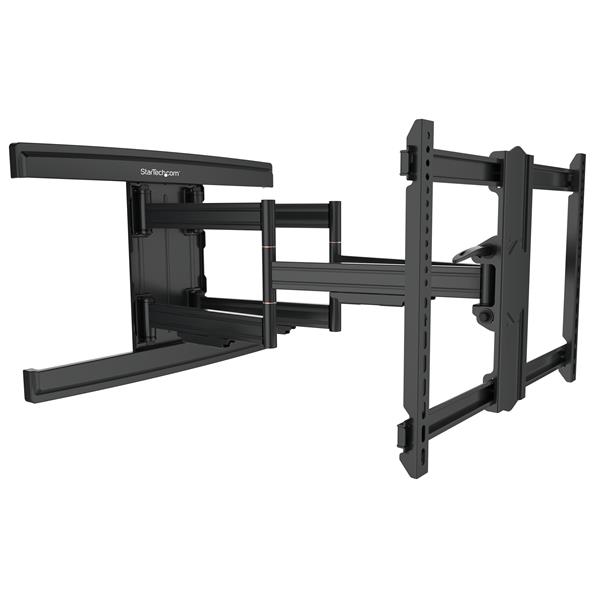STARTECH.COM TV Wandhalterung - Schwenkbarer Gelenkarm - 253cm 100Zoll Fernseher - Bis zu 75kg - Stahl - VESA