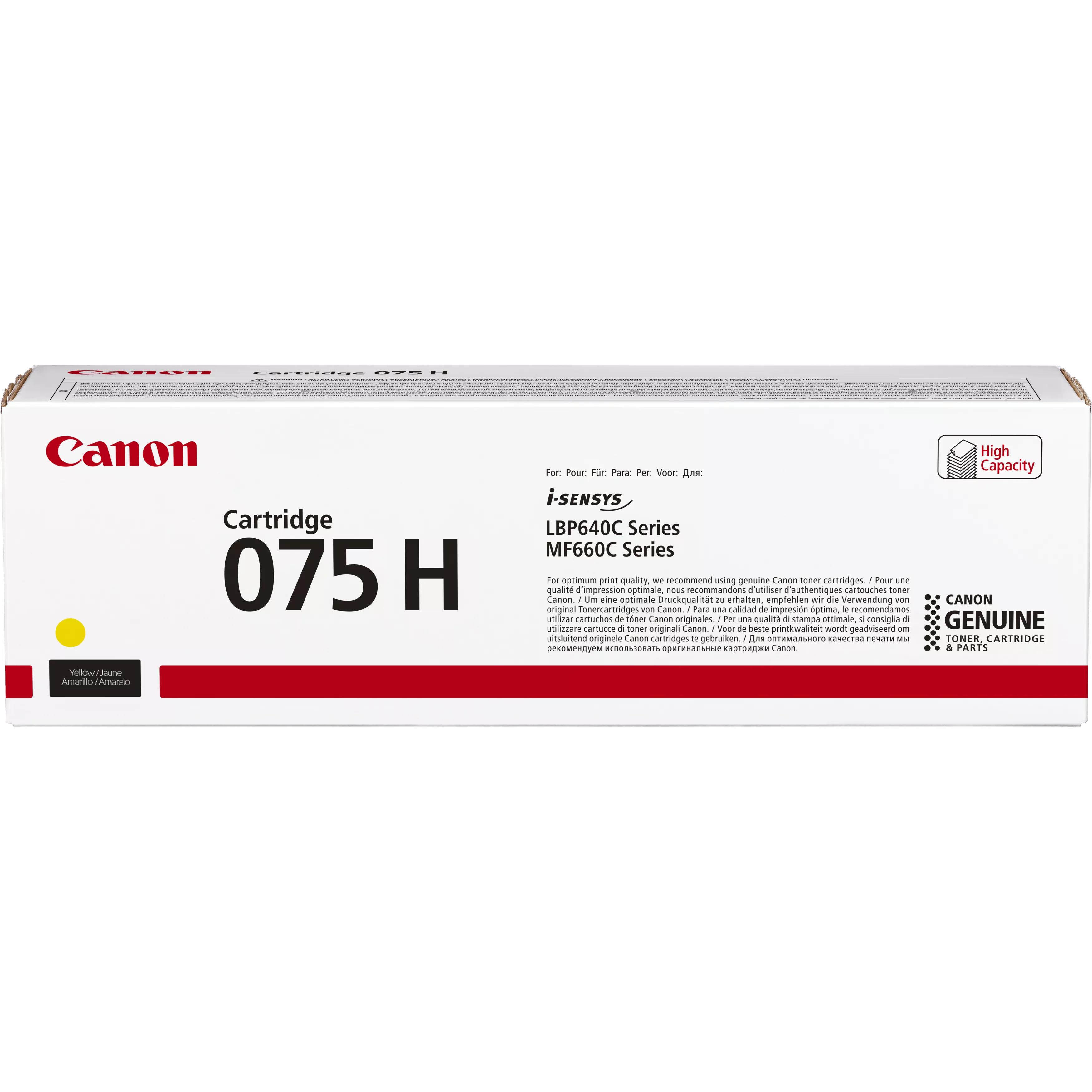 Toner Canon 075H Y yellow 2500 Seiten